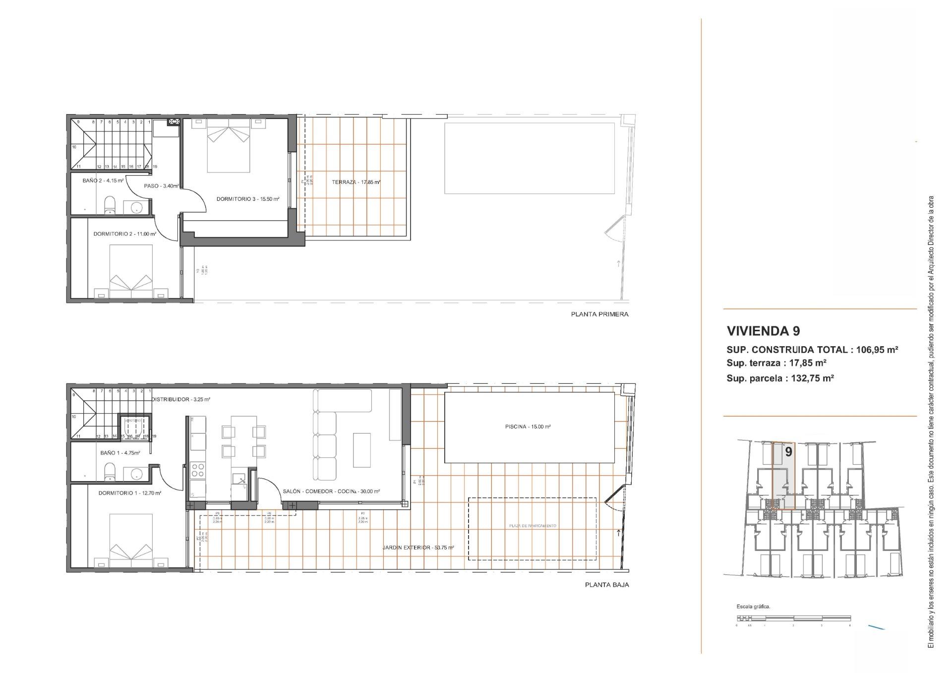 New Build - 3 Bedroom 2 Bathroom Villa in Santiago de la Ribera - Santiago De La Ribera  - Murcia