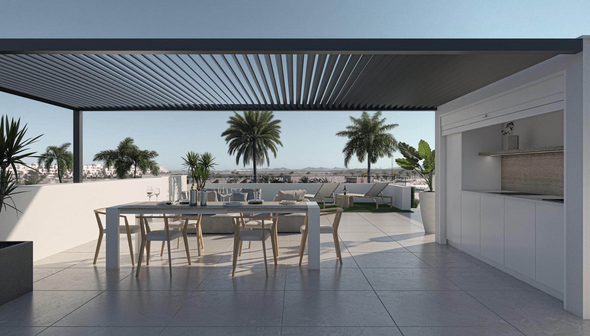 New Build - 2 Bedroom 2 Bathroom Apartment in Alhama De Murcia - Condado De Alhama  - Murcia