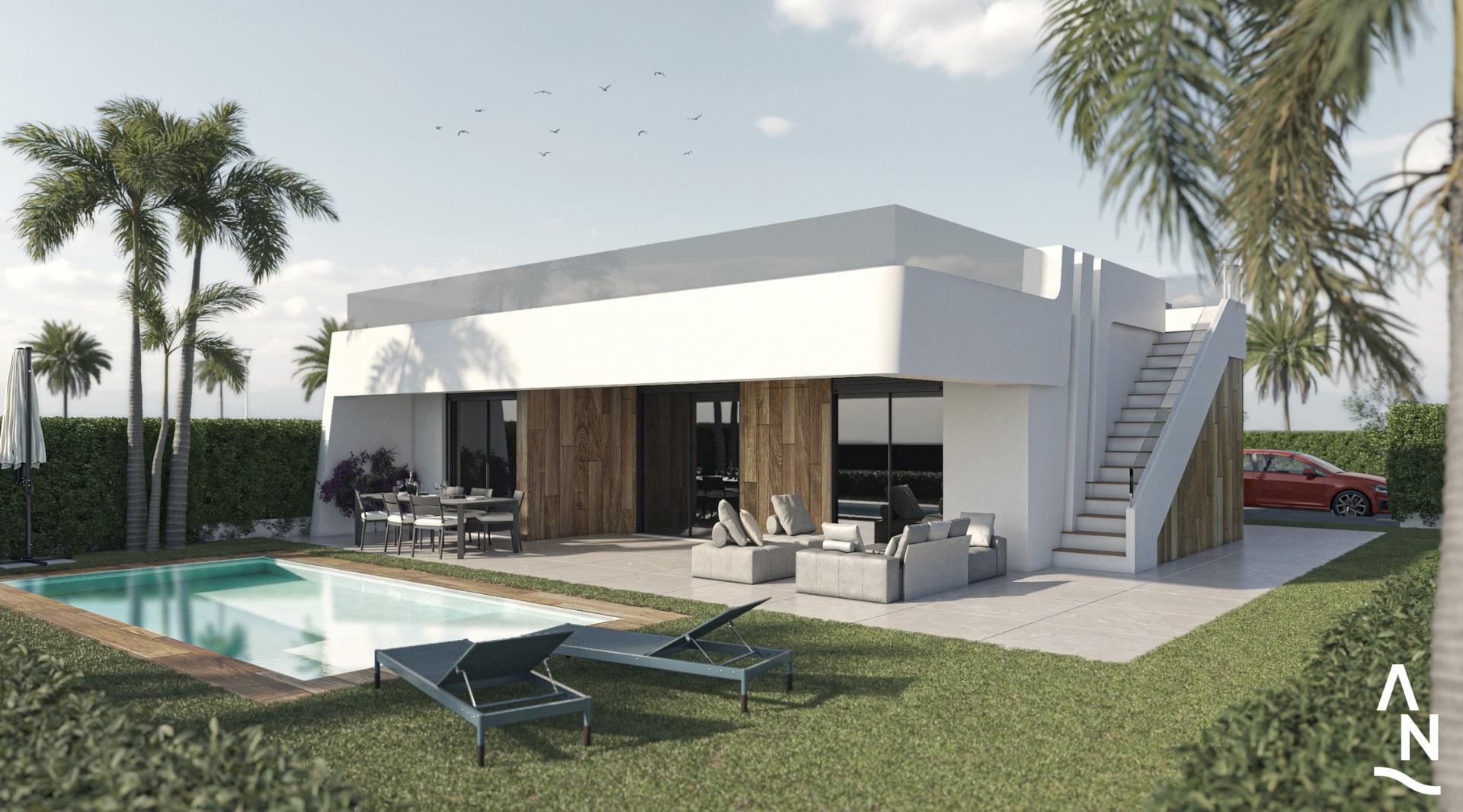 New Build - 3 Bedroom 2 Bathroom Villa in Alhama De Murcia - Condado De Alhama  - Murcia