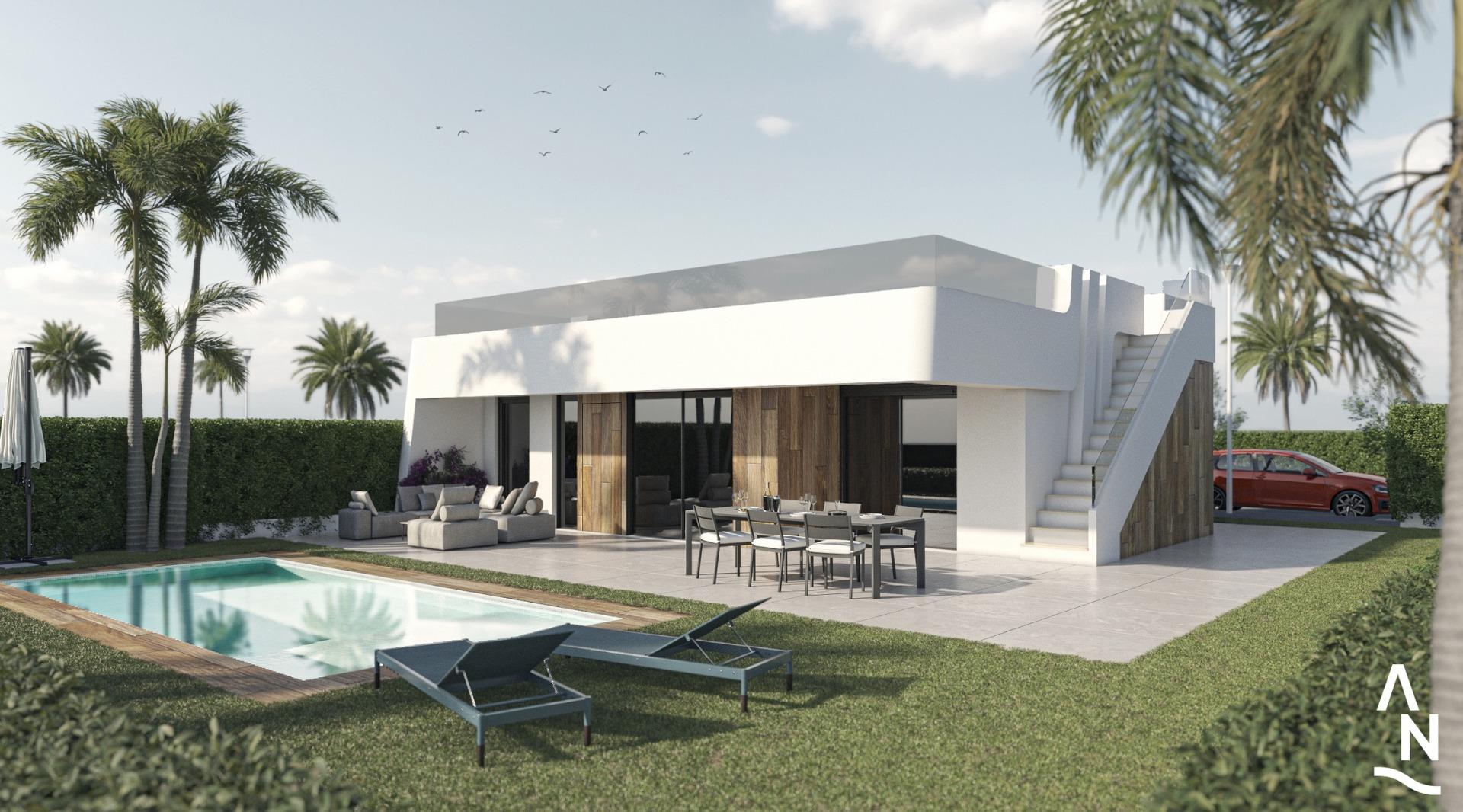 New Build - 3 Bedroom 2 Bathroom Villa in Alhama De Murcia - Condado De Alhama  - Murcia