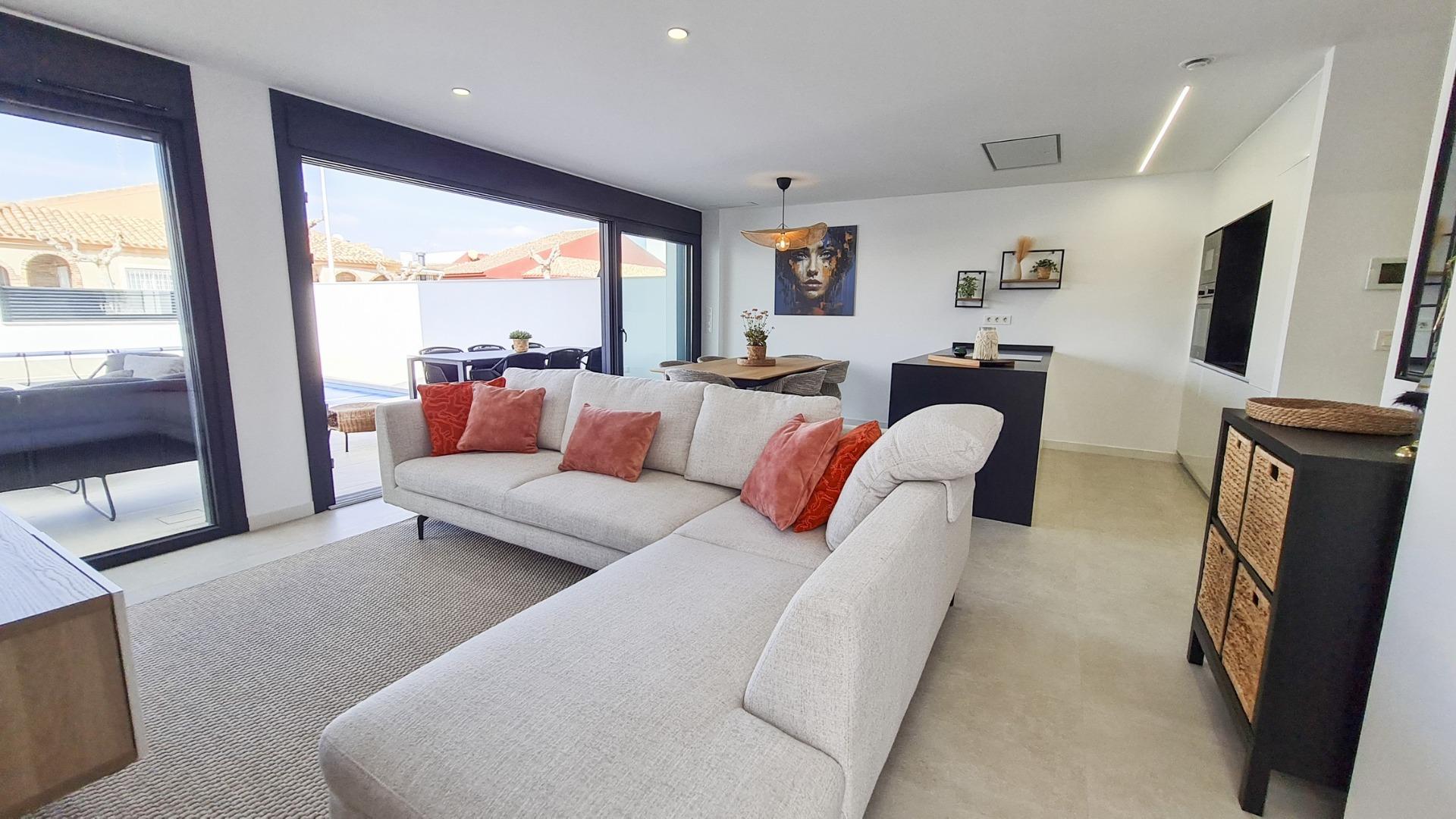 New Build - 3 Bedroom 3 Bathroom Villa in San Pedro del Pinatar - Los Antolinos  - Murcia