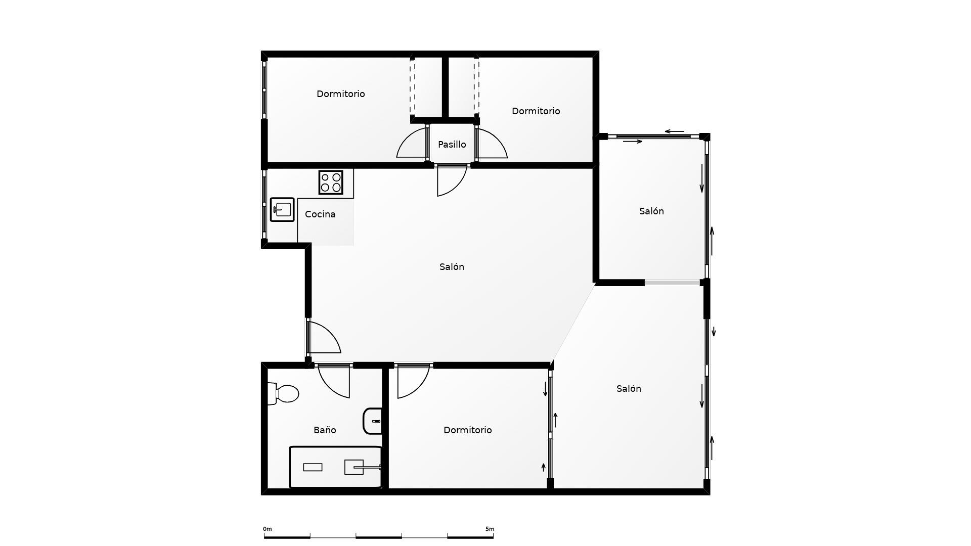 For sale - 3 Bedroom 1 Bathroom Flat in Guardamar del Segura - Puerto Deportivo  - Alicante