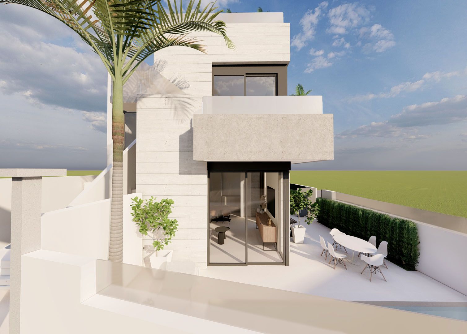 For sale - 2 Bedroom 2 Bathroom Bungalow in Pilar de La Horadada - pueblo  - Alicante