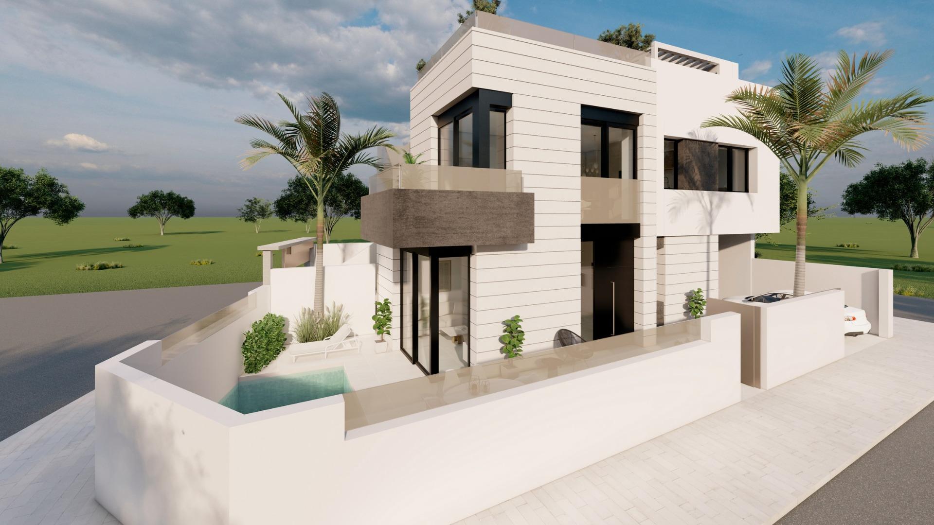 For sale - 2 Bedroom 2 Bathroom Bungalow in Pilar de La Horadada - pueblo  - Alicante