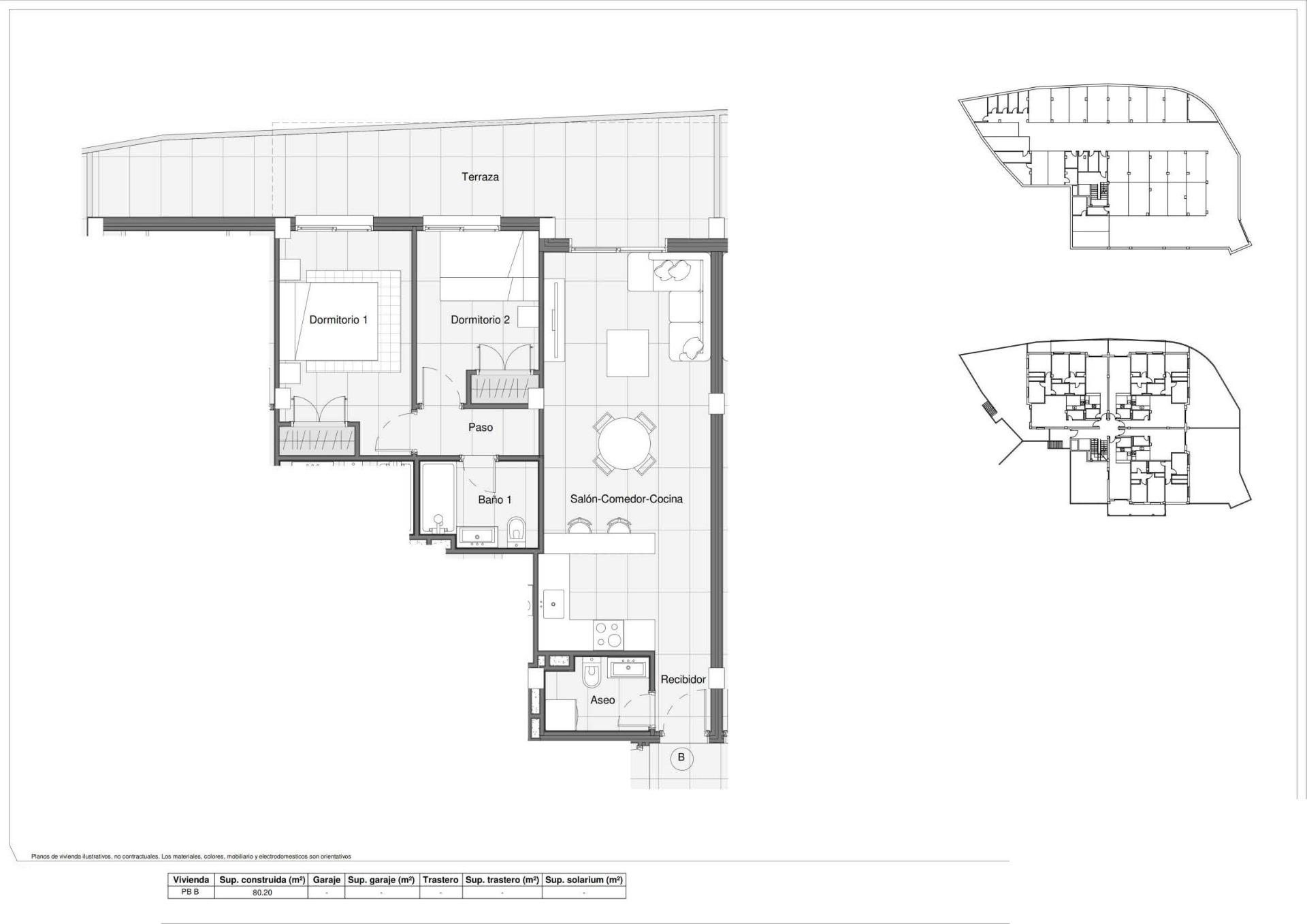 For sale - 2 Bedroom 1 Bathroom Apartment in Bigastro - pueblo  - Alicante