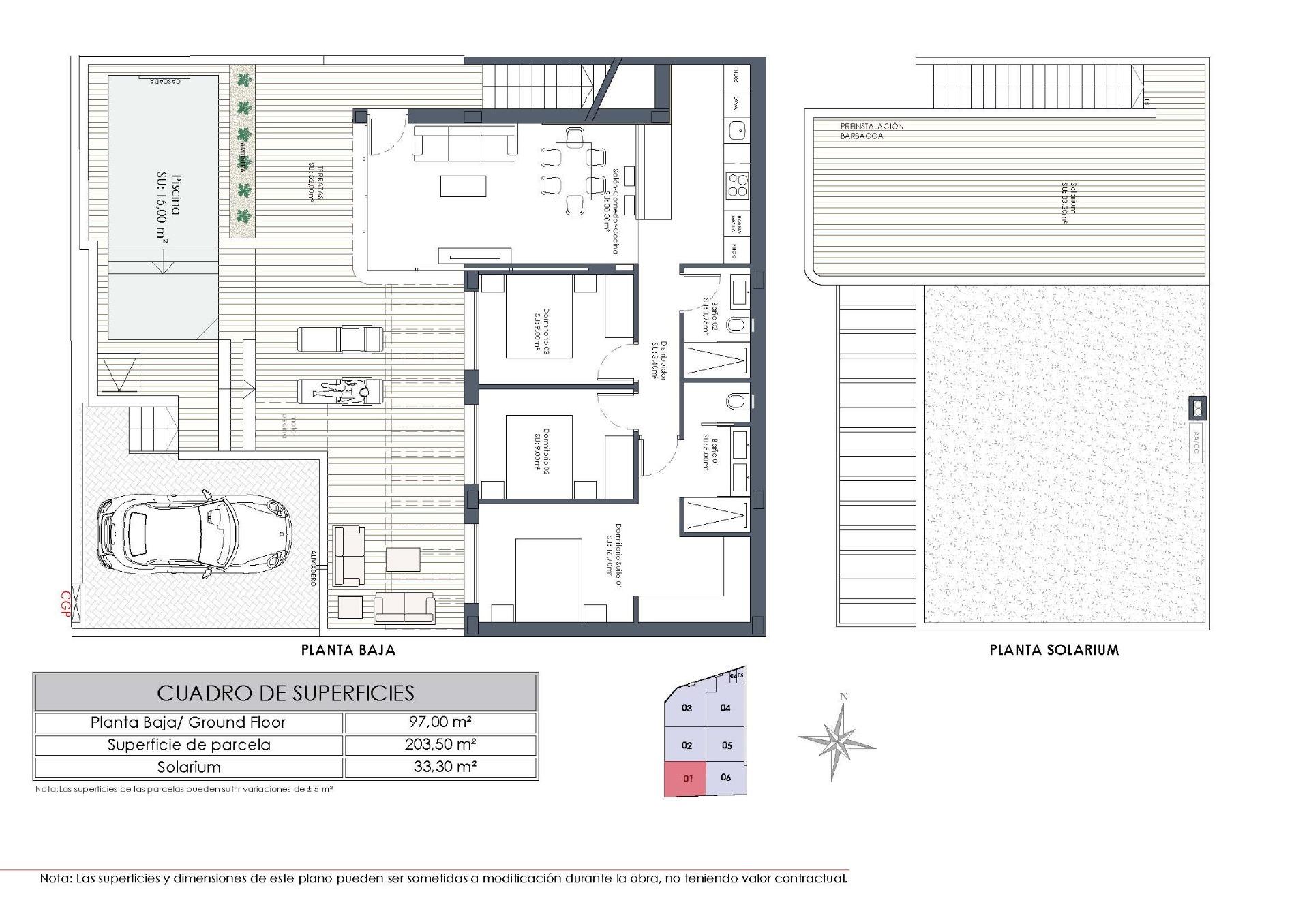 For sale - 3 Bedroom 2 Bathroom Town House in Dolores - Sector 3  - Alicante