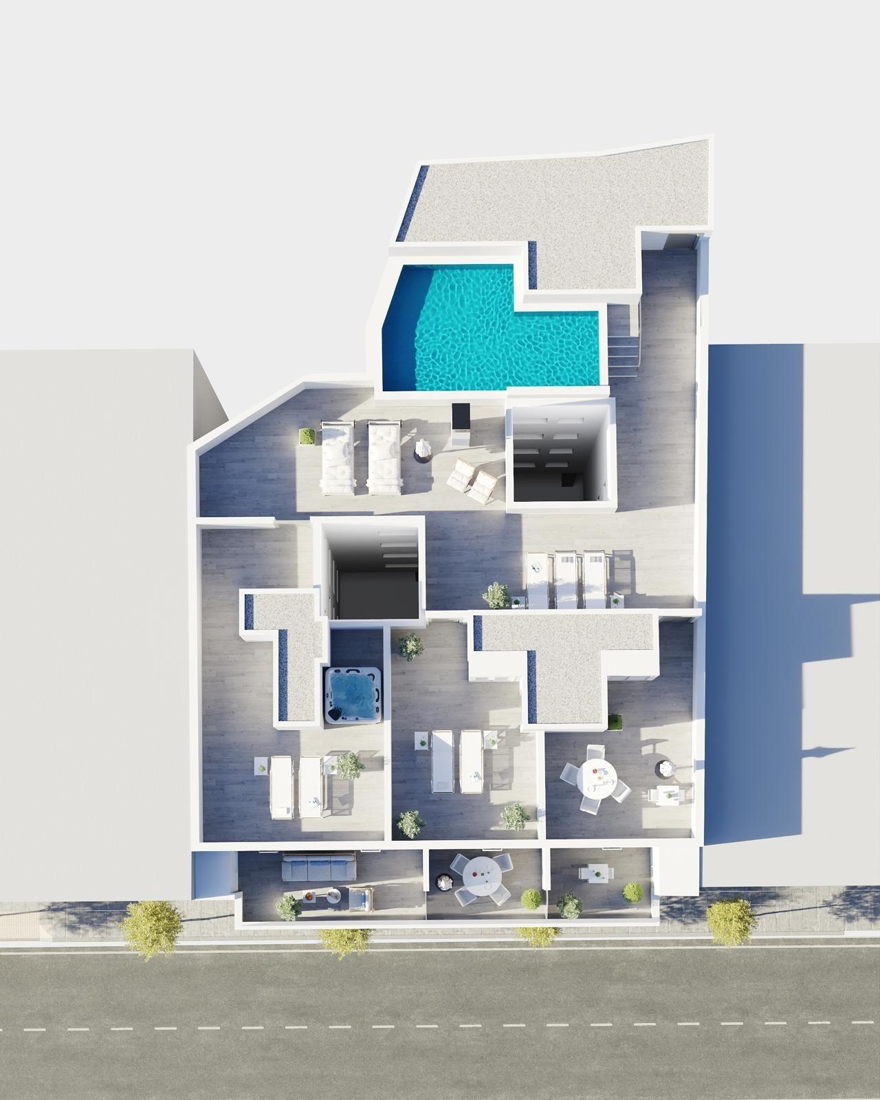 For sale - 2 Bedroom 2 Bathroom Apartment in Torrevieja - Centro  - Alicante