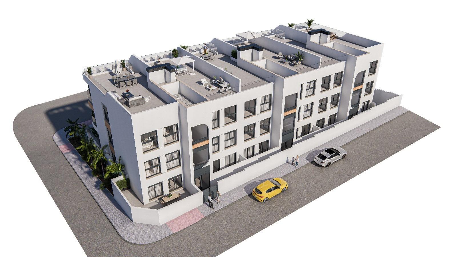 For sale - 3 Bedroom 2 Bathroom Apartment in Benijofar - Pueblo  - Alicante