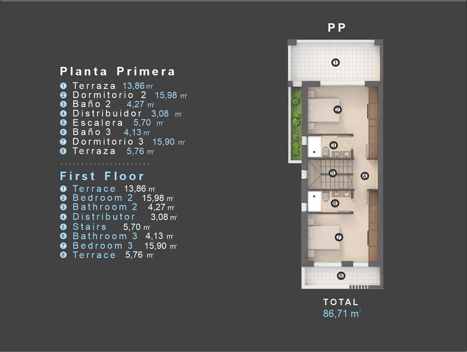 For sale - 3 Bedroom 3 Bathroom Villa in Orihuela Costa - Las Filipinas  - Alicante