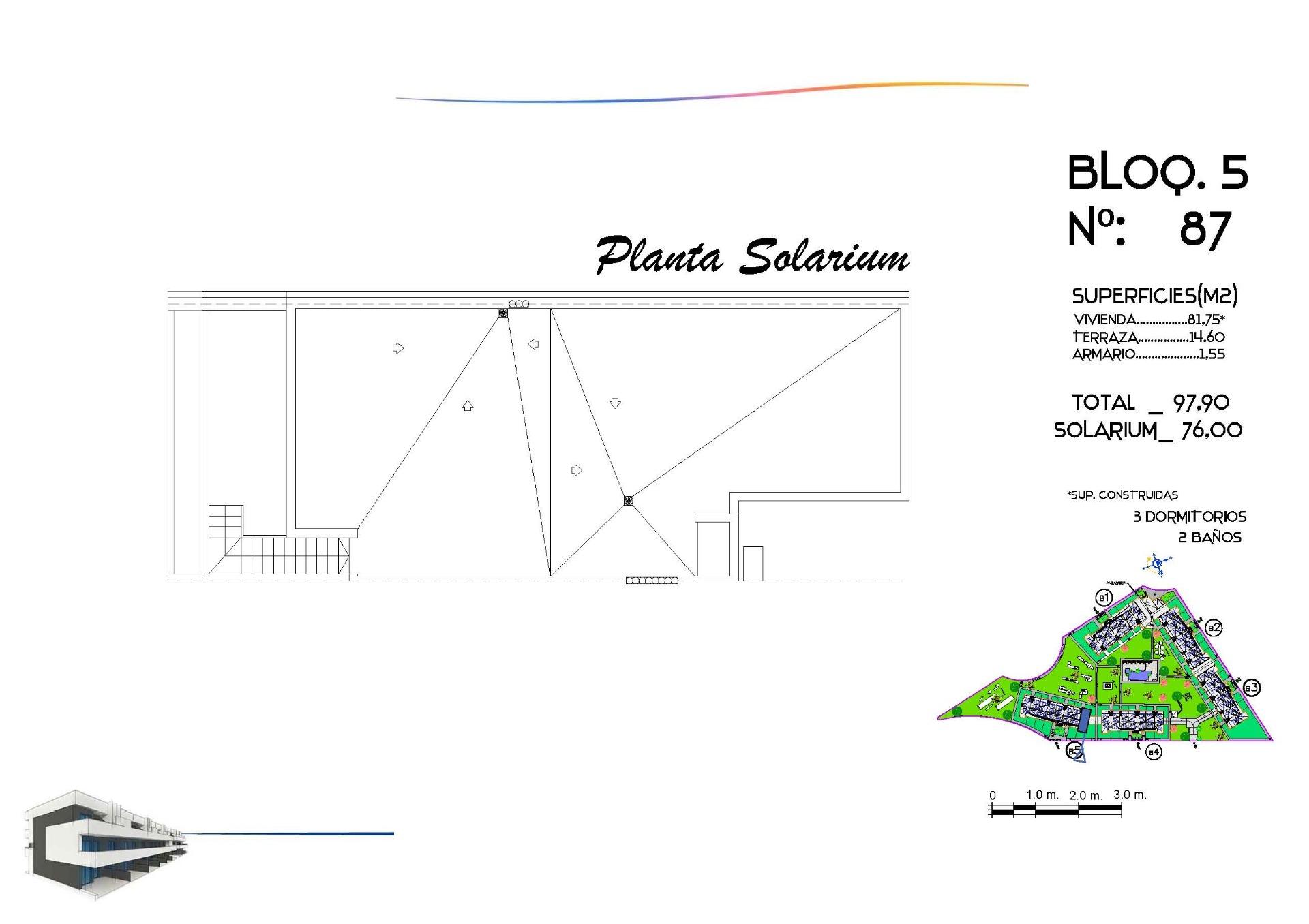 For sale - 3 Bedroom 2 Bathroom Penthouse in Guardamar del Segura - El Raso  - Alicante