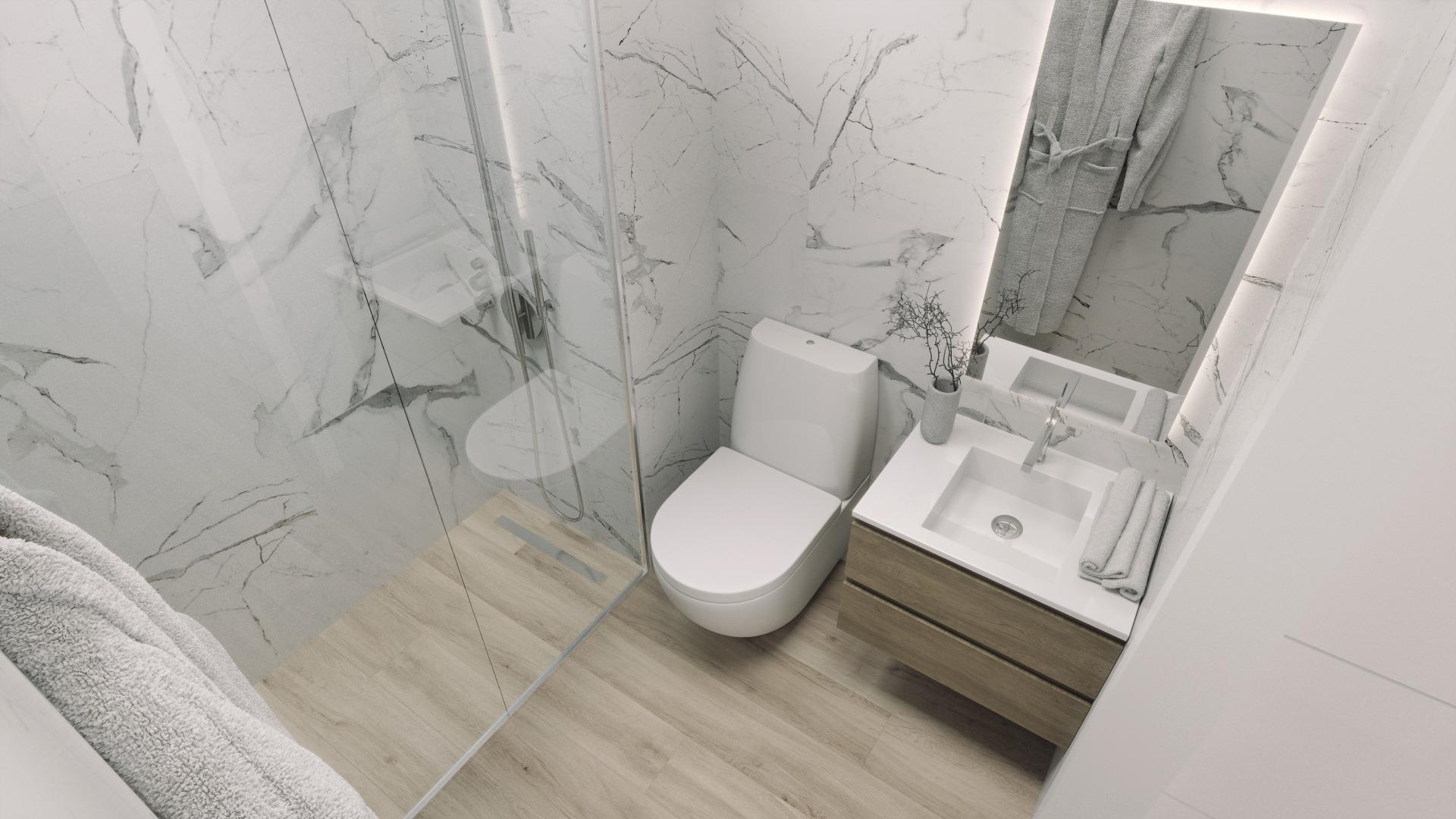 For sale - 1 Bathroom Apartment in Torrevieja - Centro  - Alicante