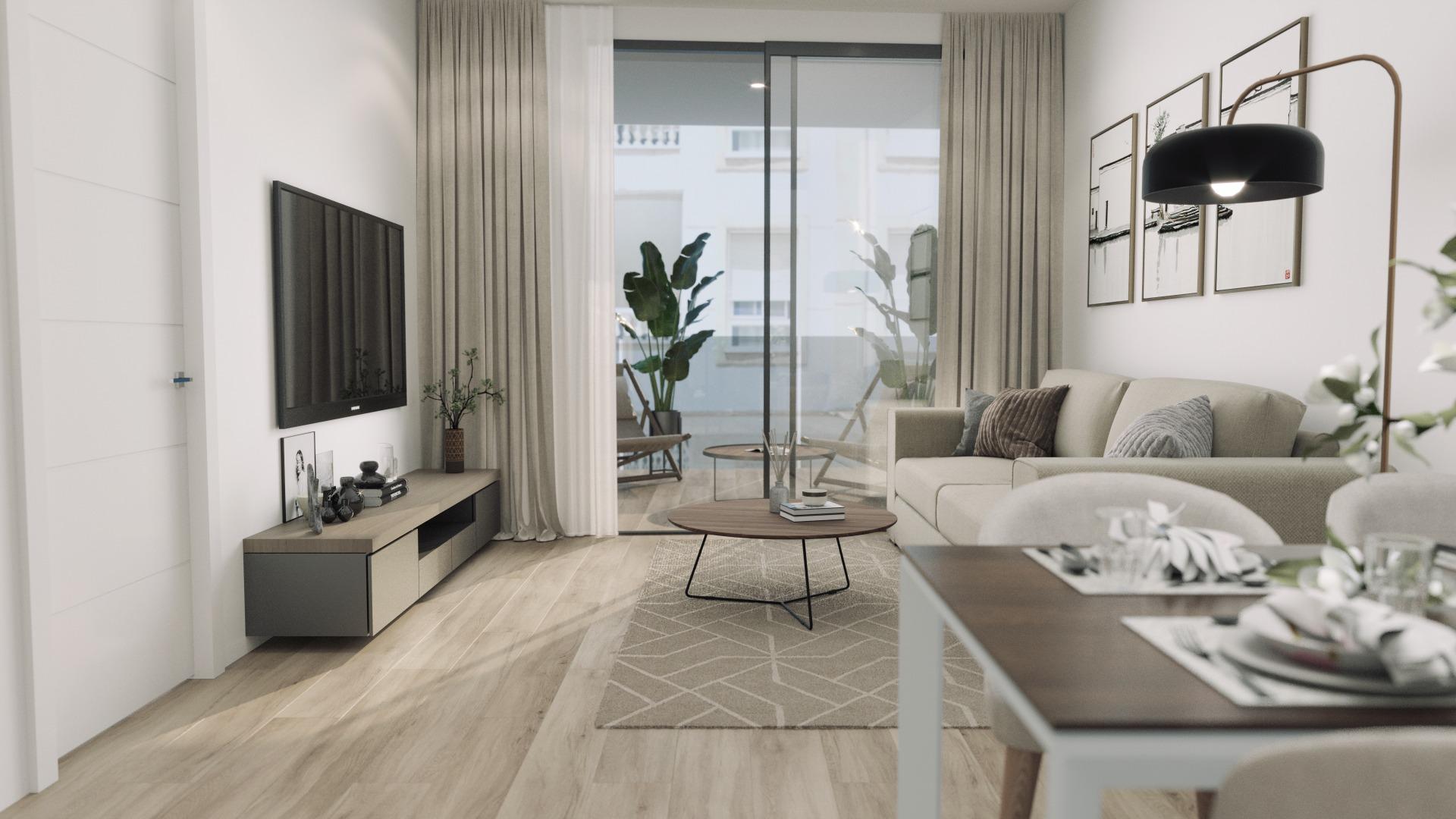 For sale - 2 Bedroom 2 Bathroom Apartment in Torrevieja - Centro  - Alicante