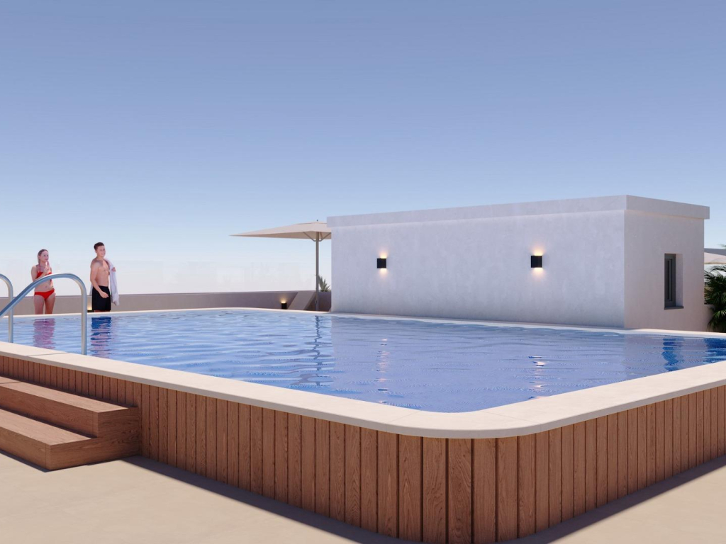 2 Bedroom 1 Bathroom Penthouse in San Miguel de Salinas