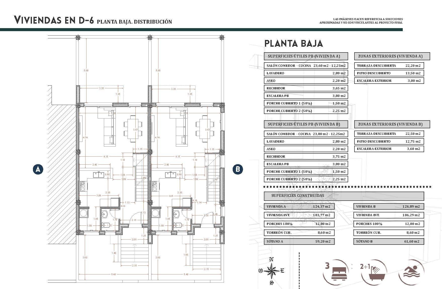 For sale - 3 Bedroom 2 Bathroom Town House in Bigastro - pueblo  - Alicante