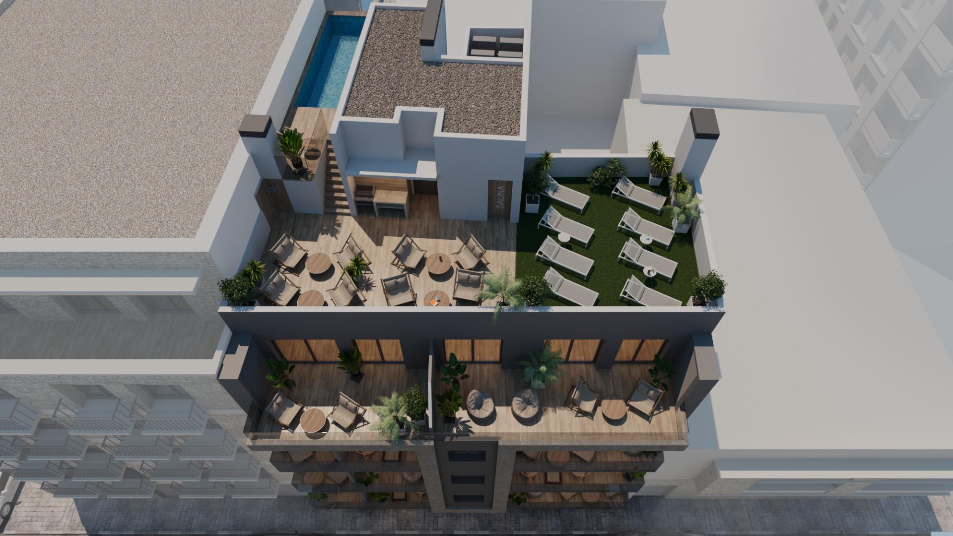 For sale - 1 Bedroom 1 Bathroom Apartment in Torrevieja - Centro  - Alicante
