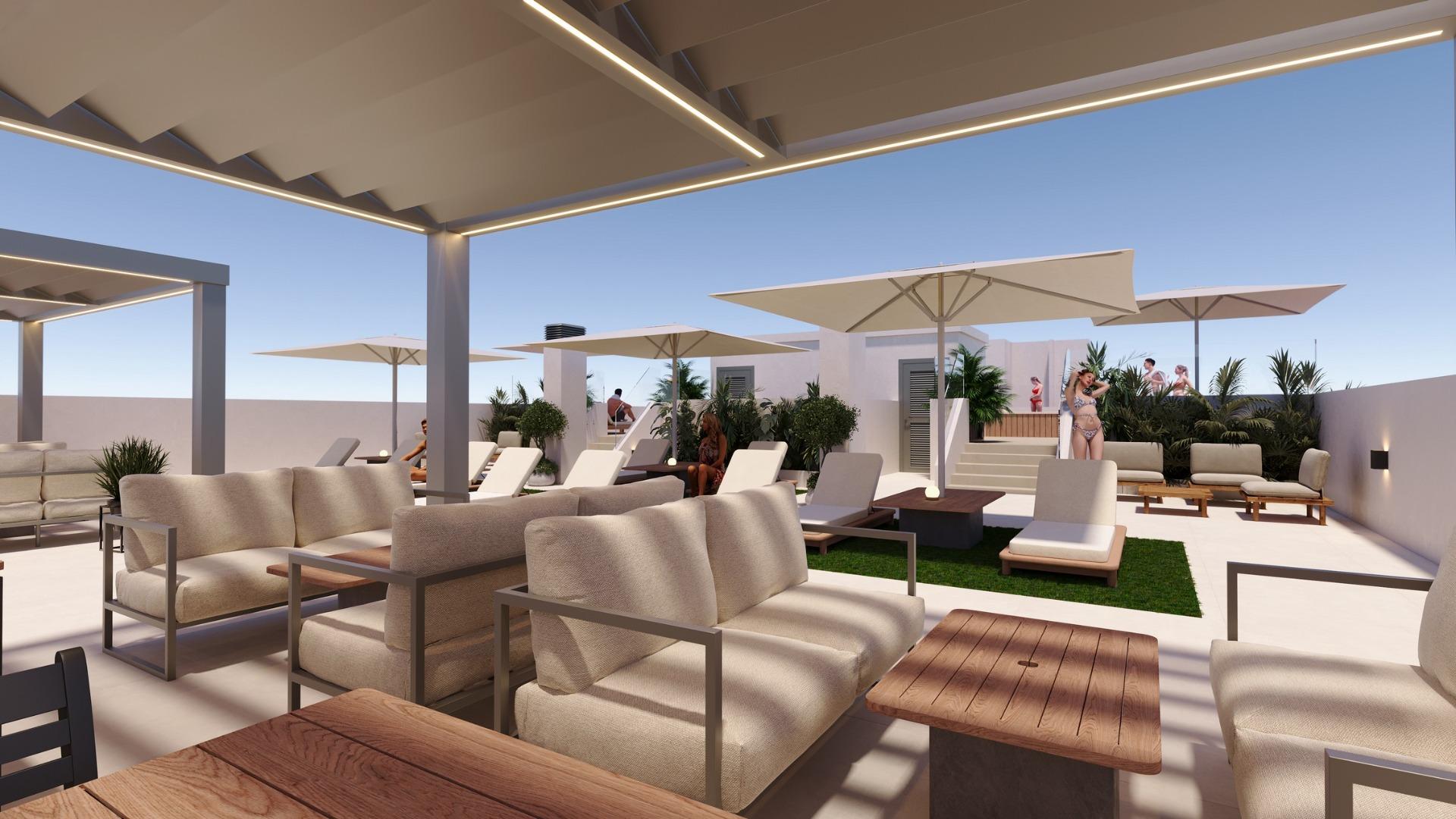 For sale - 2 Bedroom 2 Bathroom Penthouse in San Miguel de Salinas - Pueblo  - Alicante