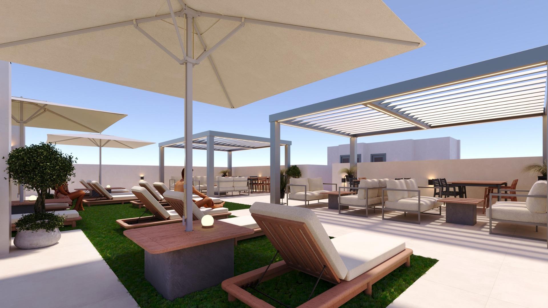 For sale - 2 Bedroom 2 Bathroom Penthouse in San Miguel de Salinas - Pueblo  - Alicante