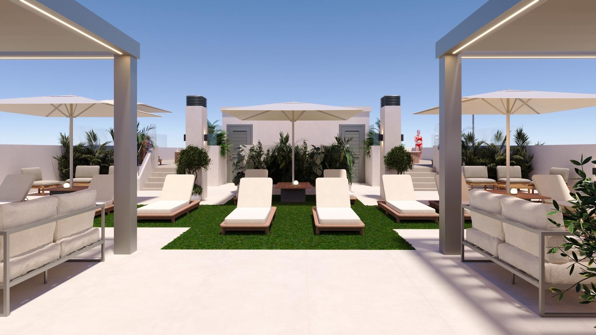 For sale - 2 Bedroom 2 Bathroom Penthouse in San Miguel de Salinas - Pueblo  - Alicante