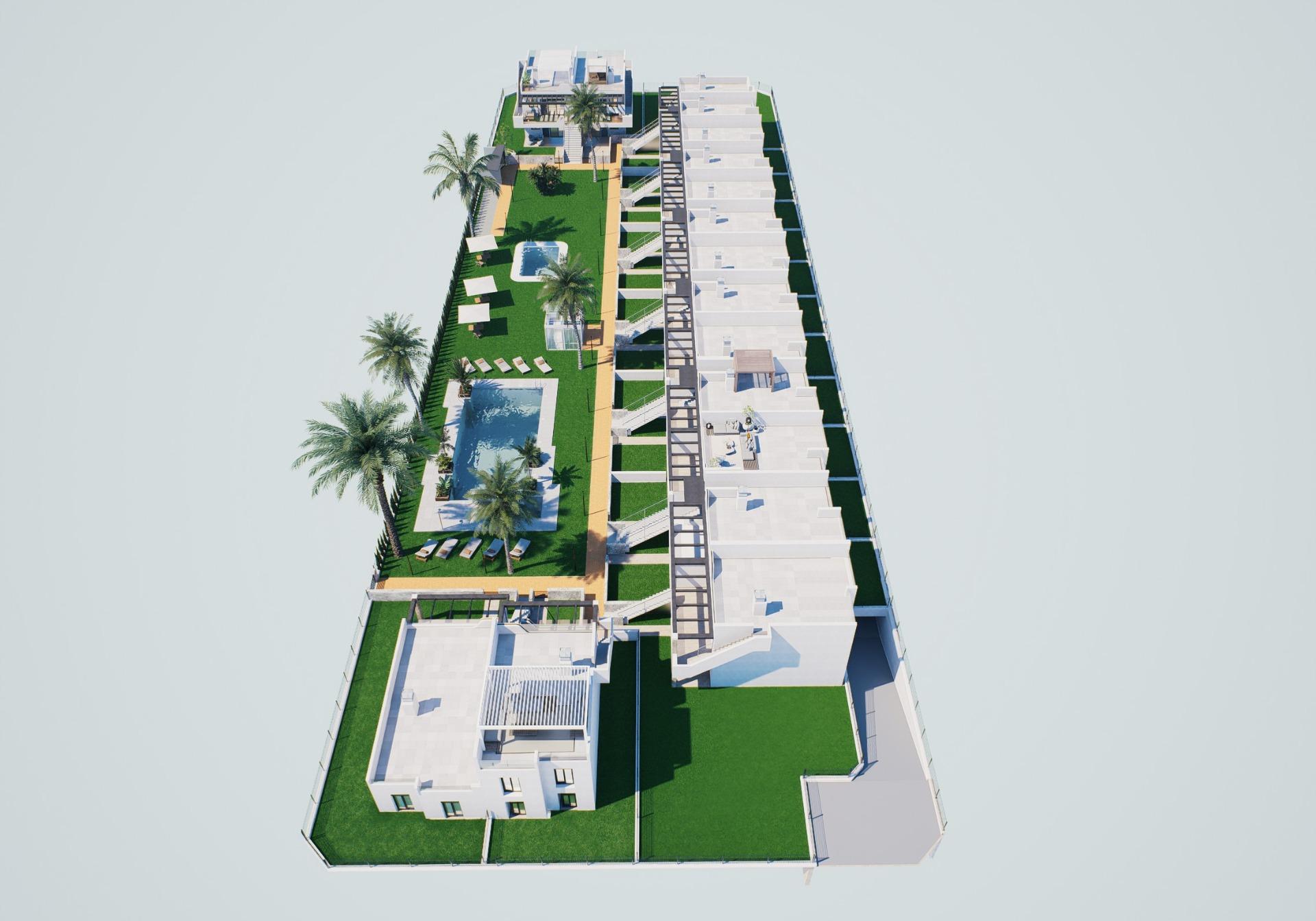 For sale - 2 Bedroom 2 Bathroom Bungalow in Pilar de La Horadada - pueblo  - Alicante