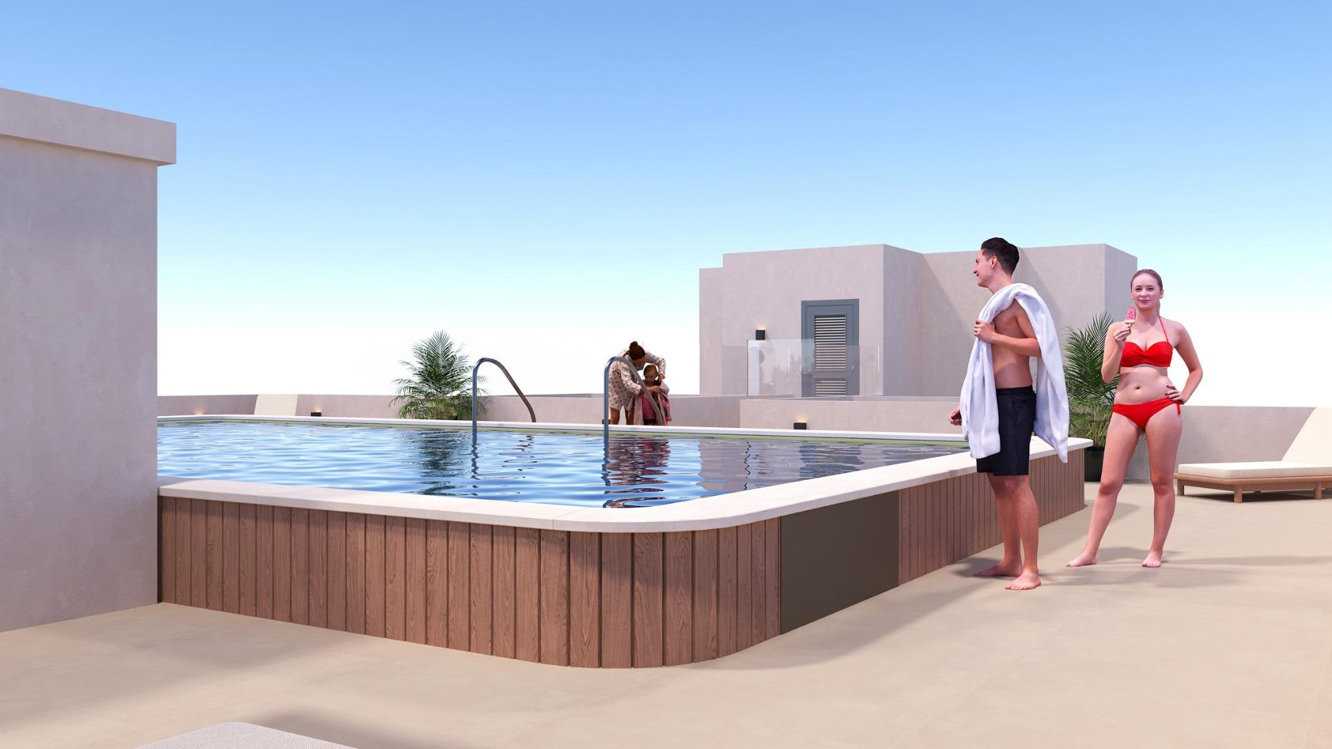 For sale - 2 Bedroom 1 Bathroom Apartment in San Miguel de Salinas - Pueblo  - Alicante