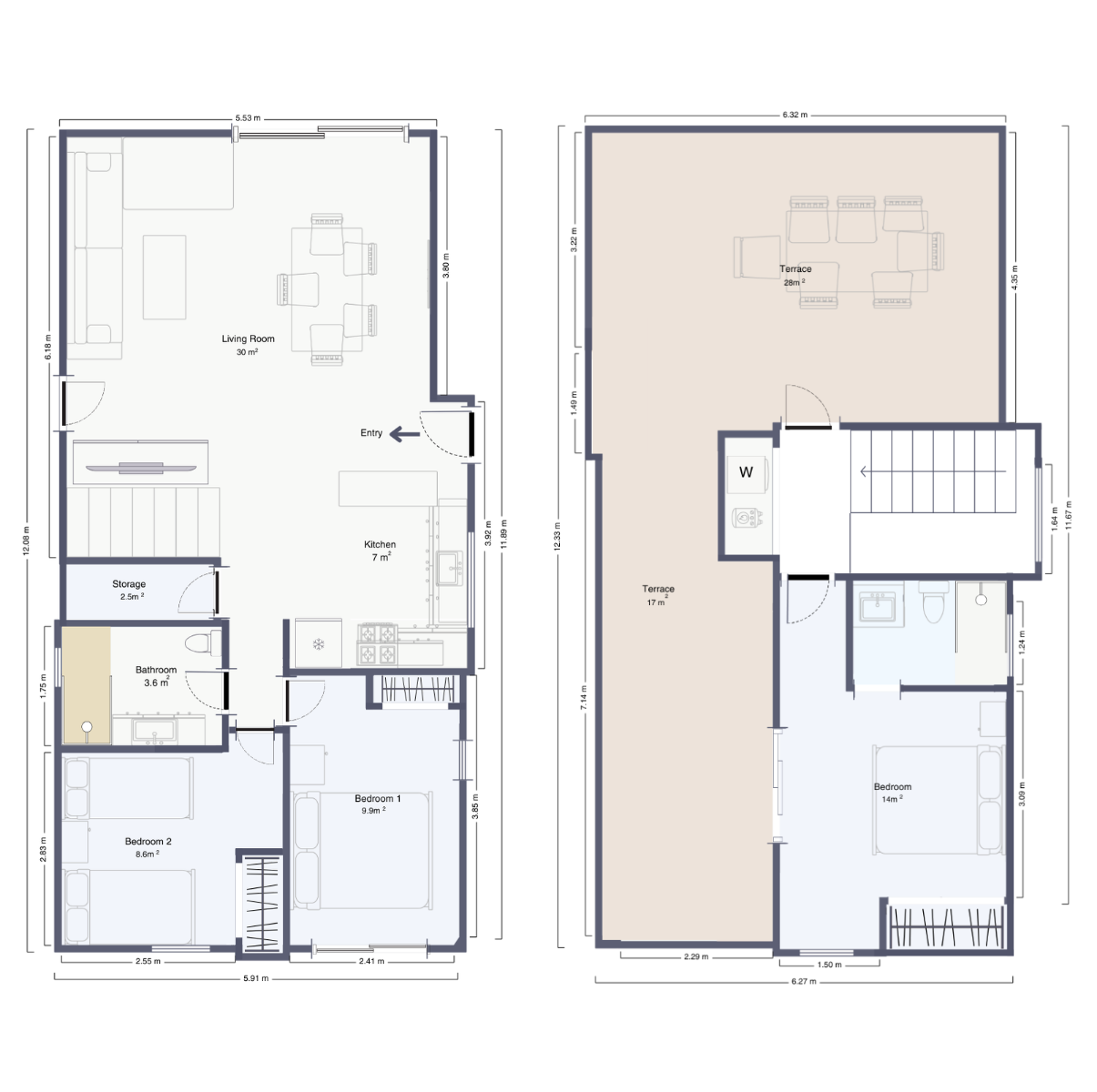 For sale - 3 Bedroom 2 Bathroom Villa in Lomas de Cabo Roig - Costa Blanca  - Alicante