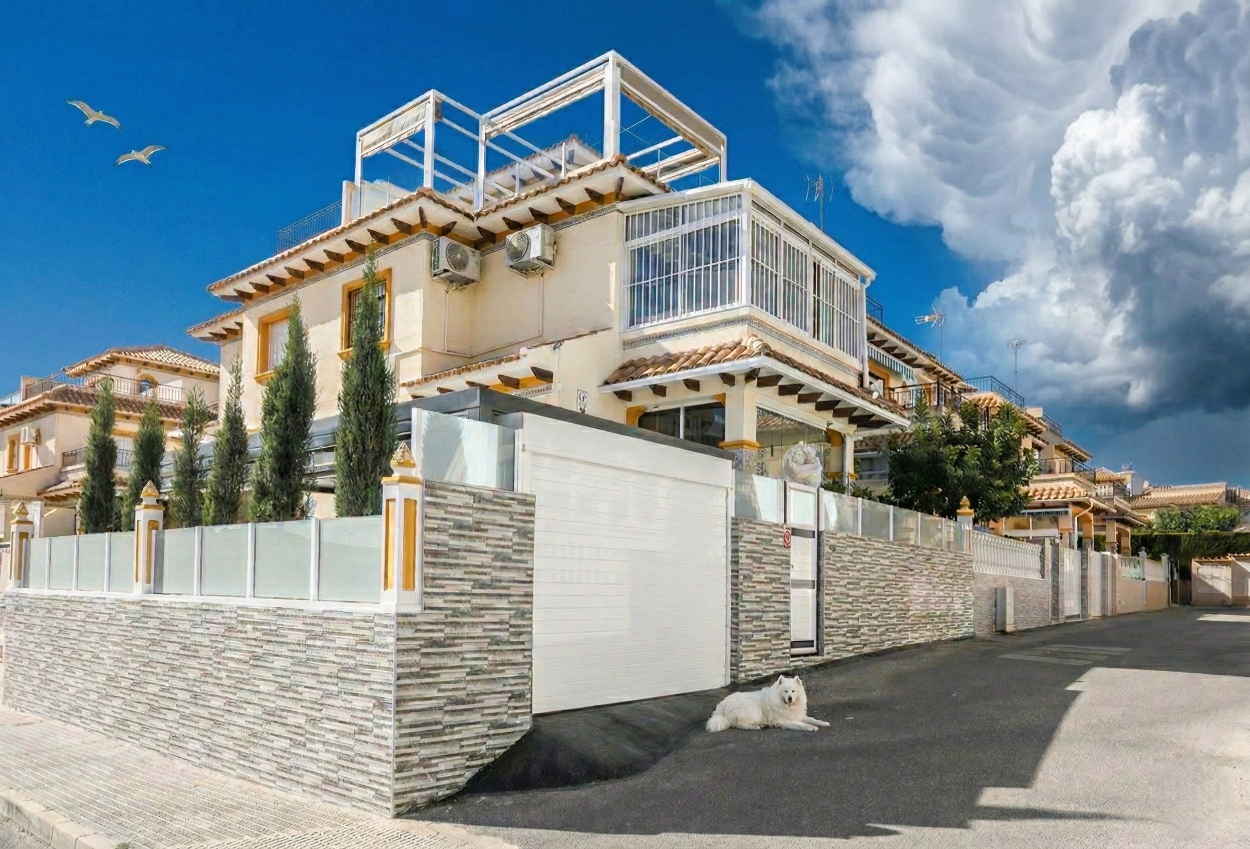 For sale - 2 Bedroom 2 Bathroom Quad Villa in Punta Prima - Rocio del Mar  - Alicante