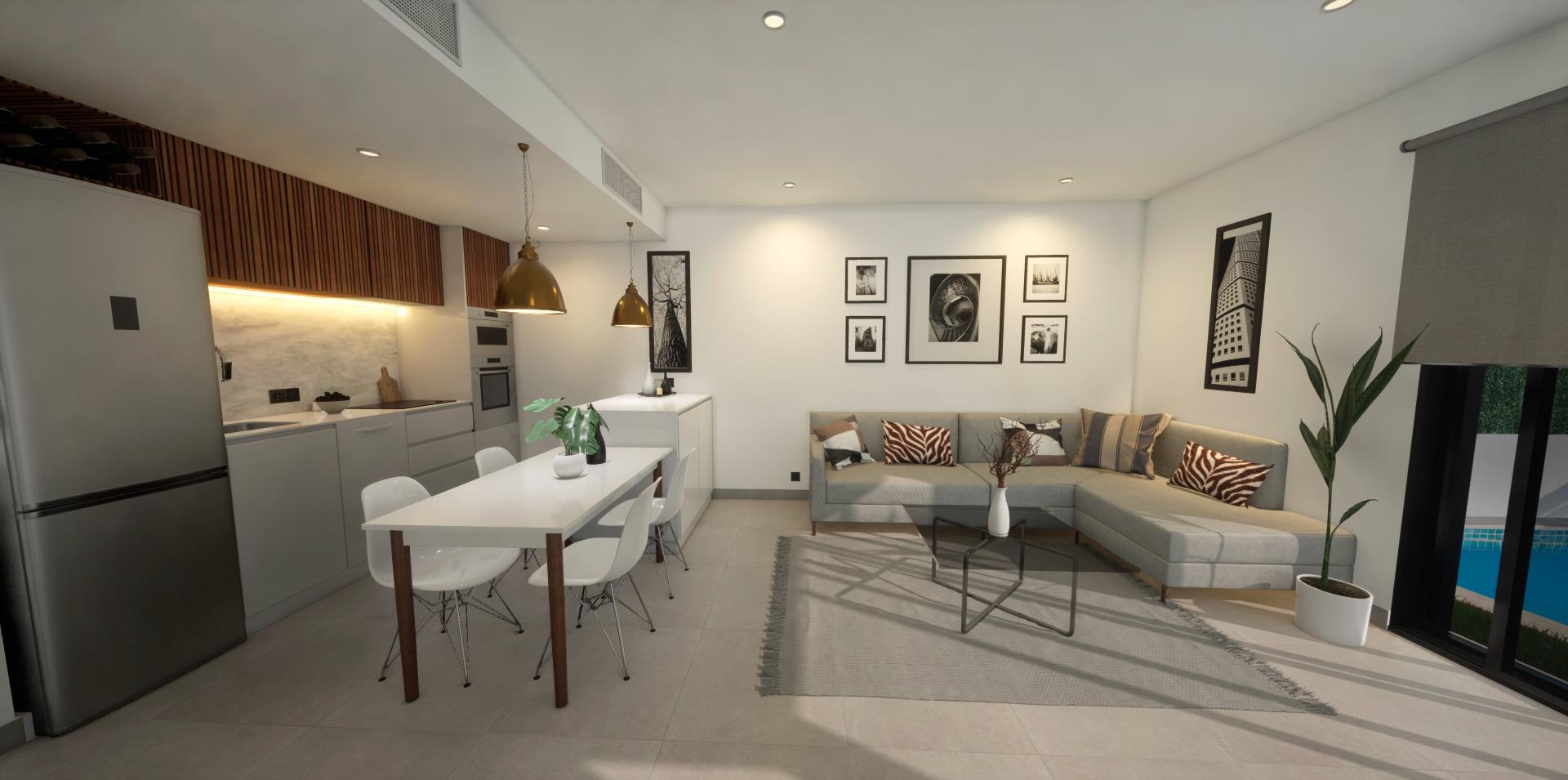 New Build - 3 Bedroom 2 Bathroom Villa in Los Alcazares - La Concha  - Murcia