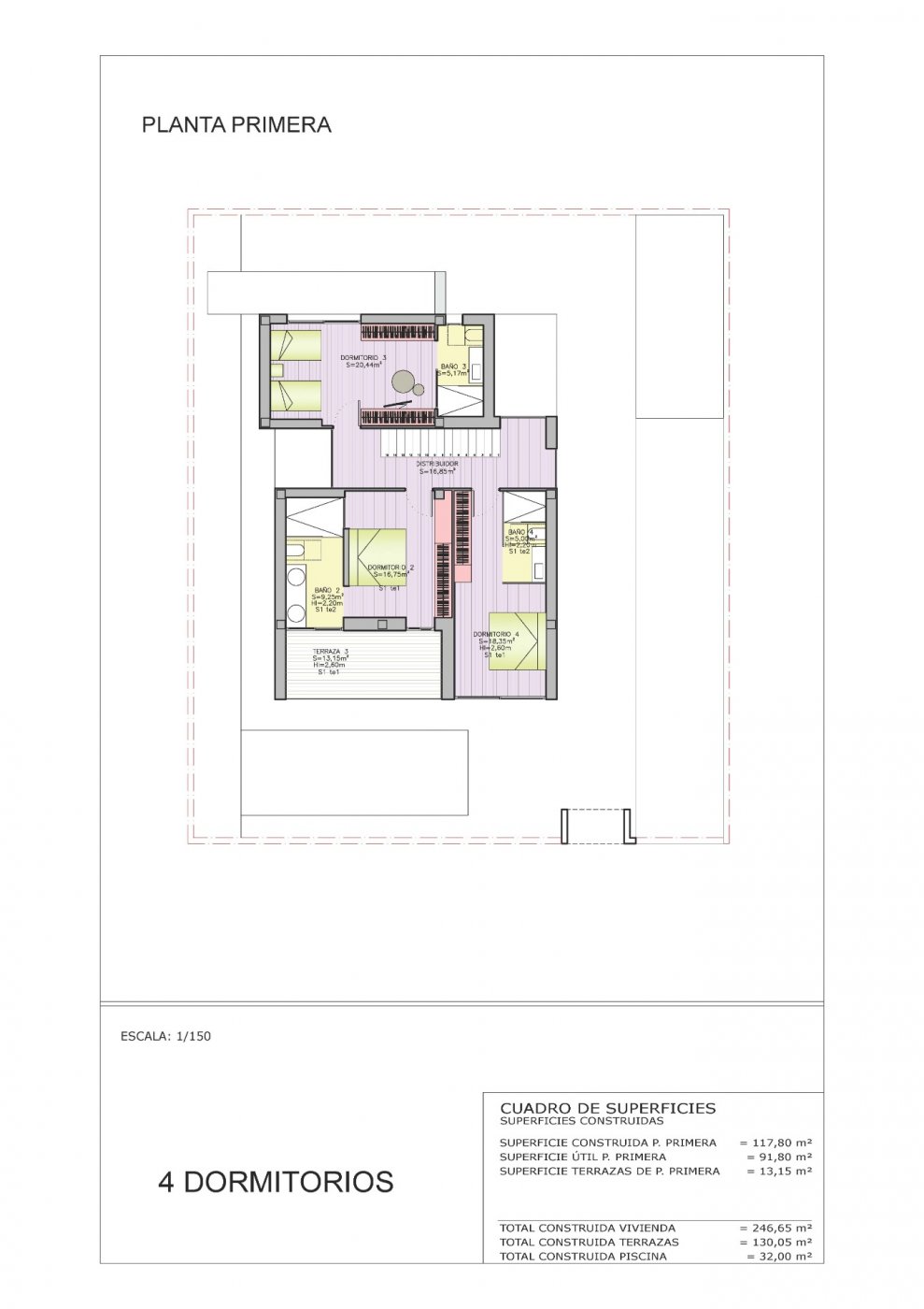 For sale - 4 Bedroom 2 Bathroom Villa in Orihuela Costa - Campoamor  - Alicante