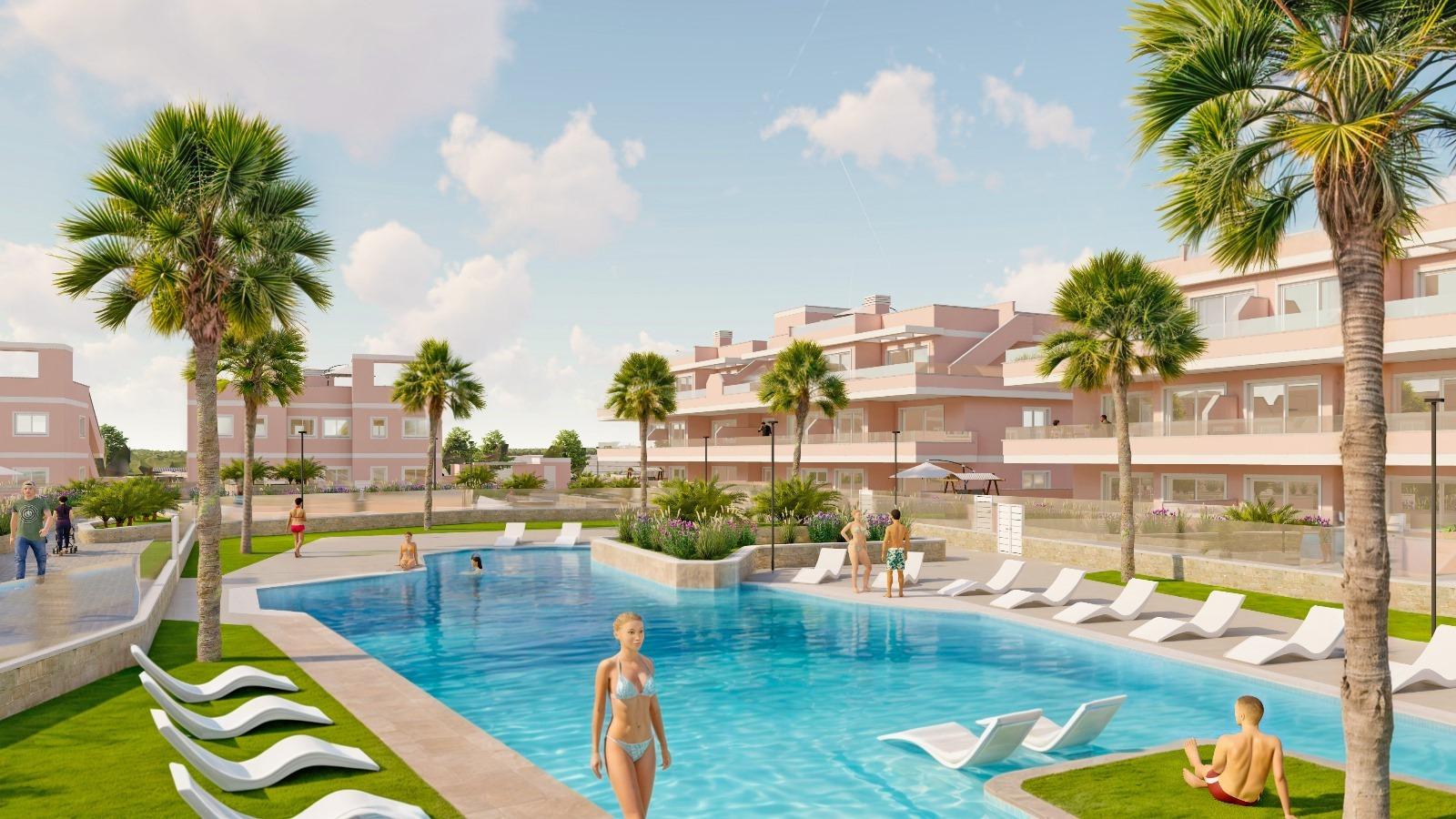 For sale - 3 Bedroom 2 Bathroom Apartment in Pilar de La Horadada - Lo Monte  - Alicante
