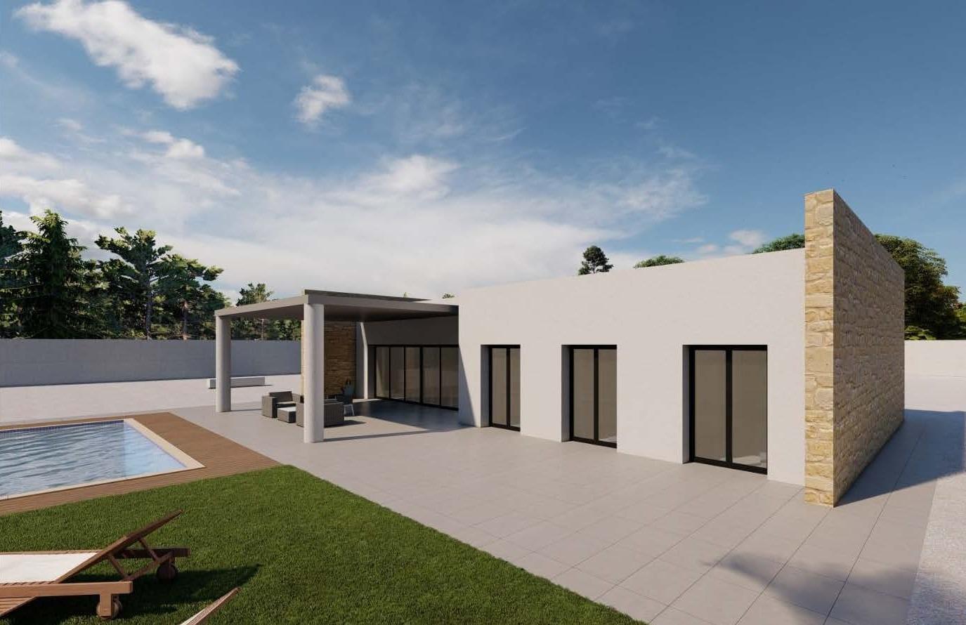 For sale - 3 Bedroom 2 Bathroom Villa in Pinoso - Campo  - Alicante