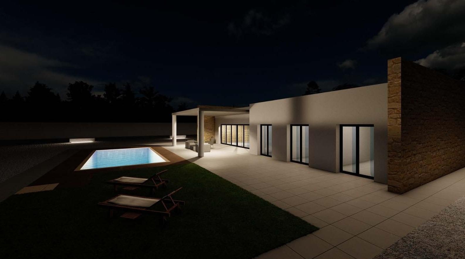 For sale - 3 Bedroom 2 Bathroom Villa in Pinoso - Campo  - Alicante