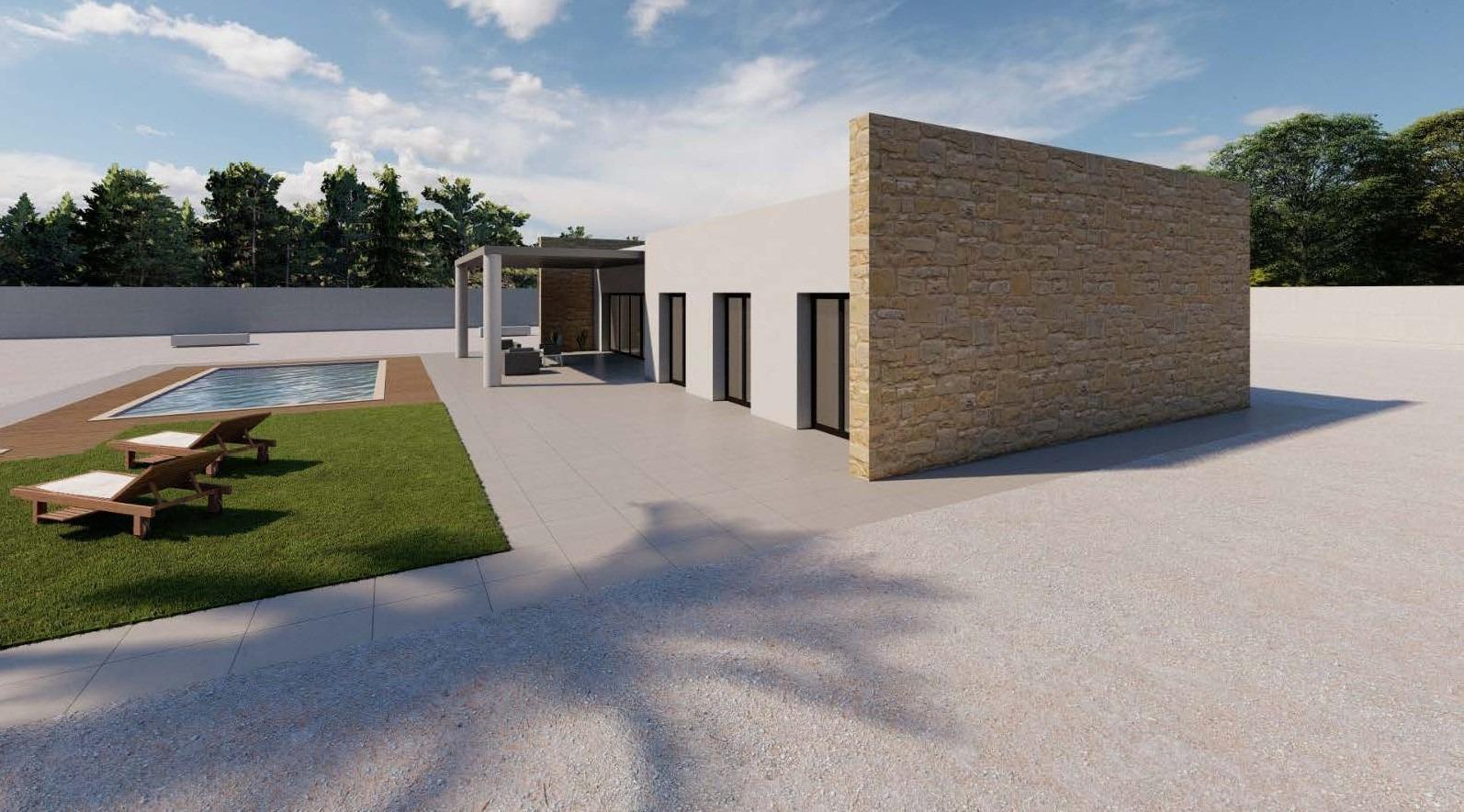 For sale - 3 Bedroom 2 Bathroom Villa in Pinoso - Campo  - Alicante