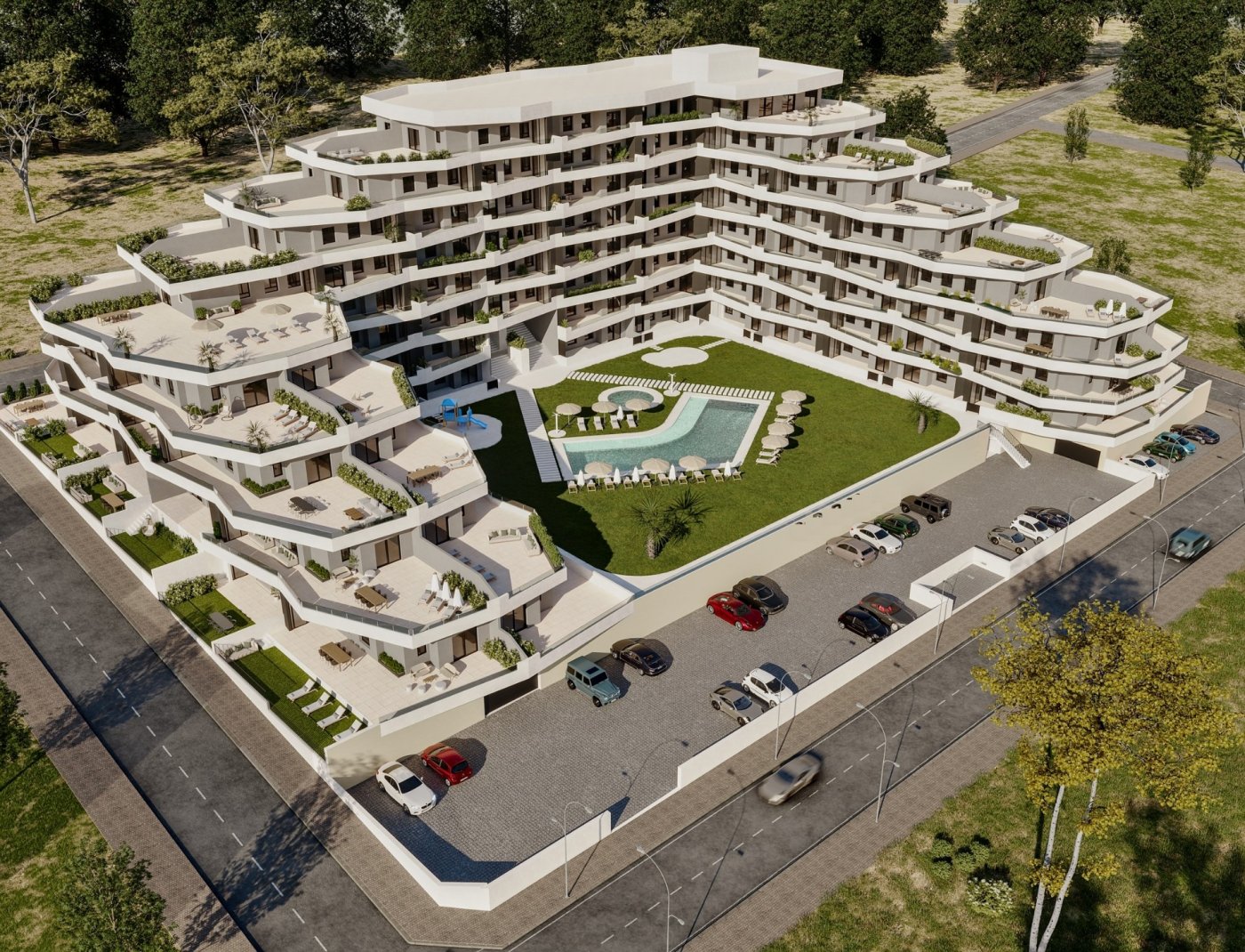 For sale - 3 Bedroom 2 Bathroom Apartment in San Miguel de Salinas - Pueblo  - Alicante
