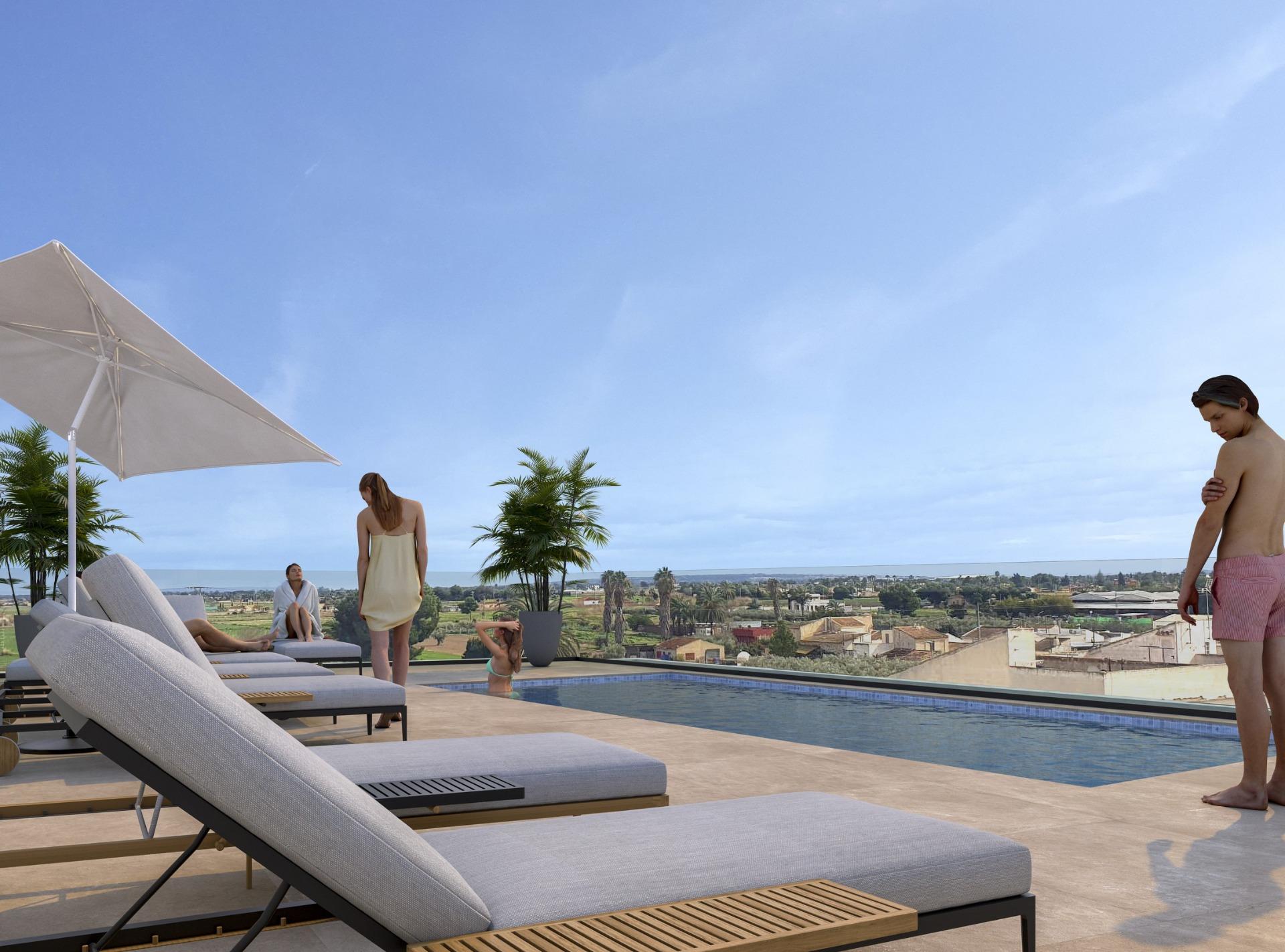 For sale - 3 Bedroom 2 Bathroom Penthouse in Catral - pueblo  - Alicante