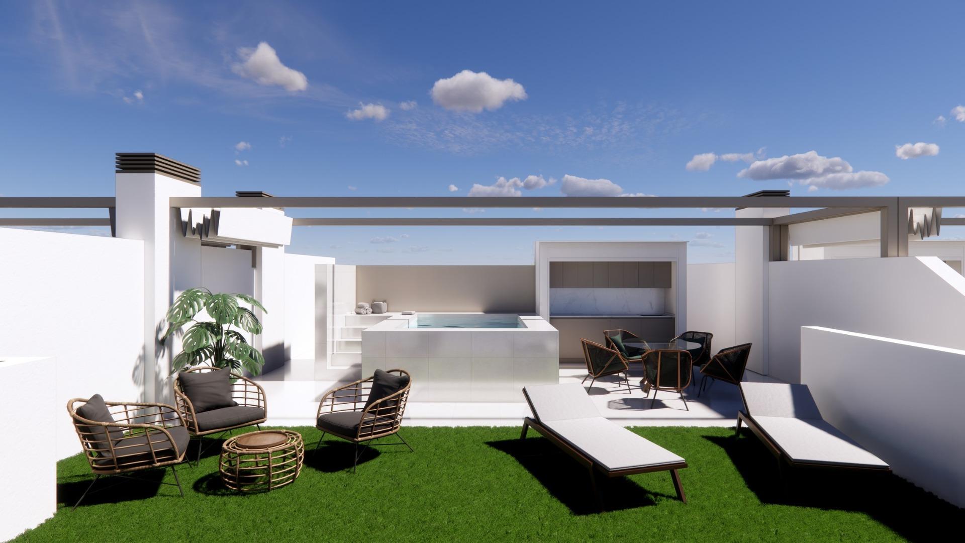 For sale - 3 Bedroom 2 Bathroom Bungalow in Pilar de La Horadada - pueblo  - Alicante