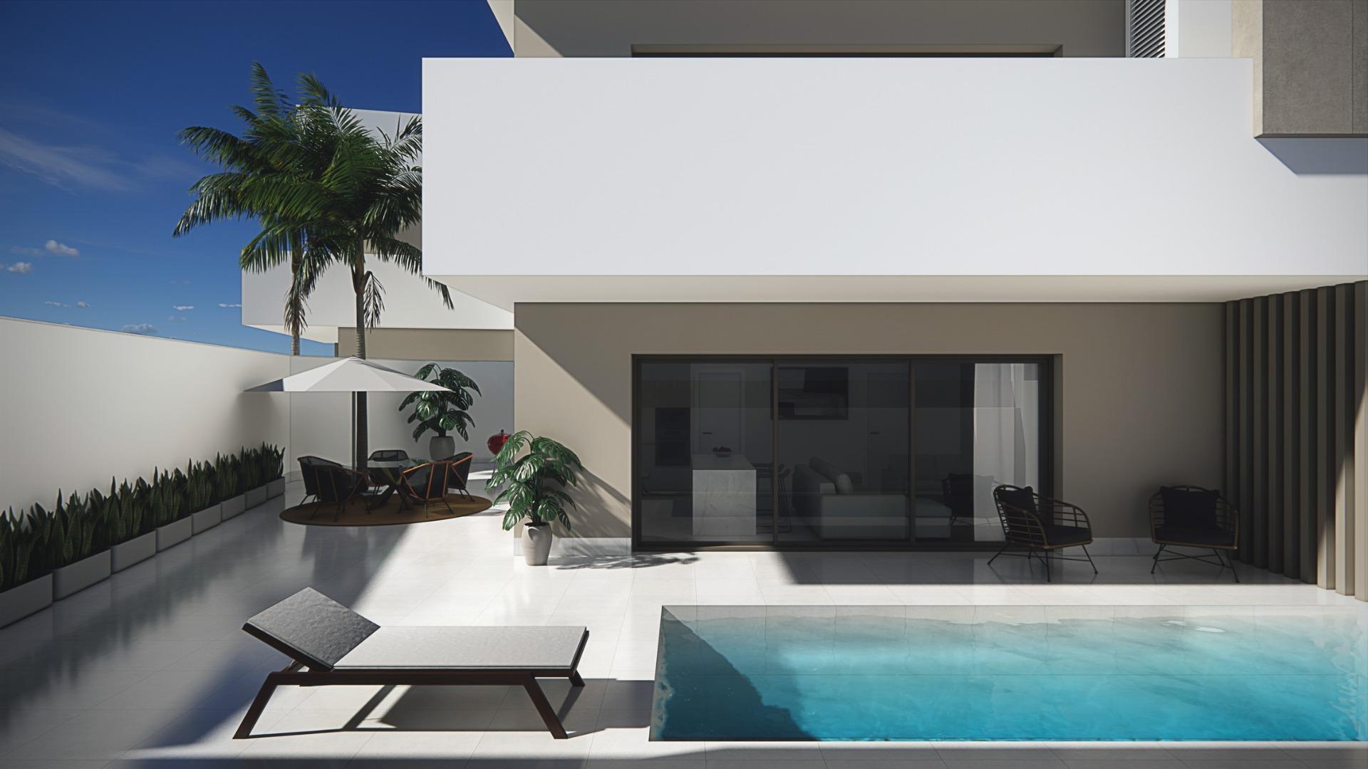 For sale - 2 Bedroom 2 Bathroom Bungalow in Pilar de La Horadada - pueblo  - Alicante