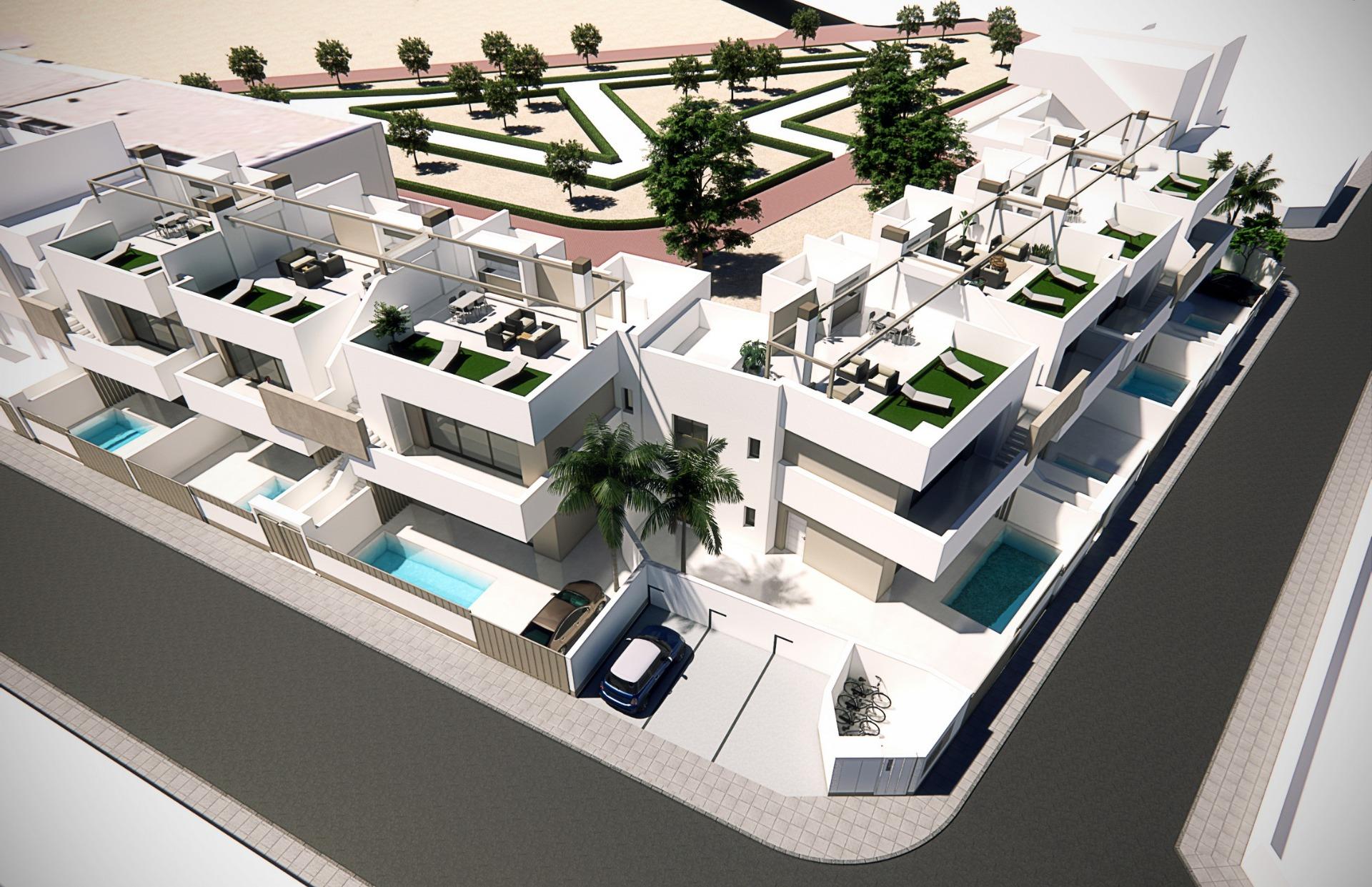 For sale - 2 Bedroom 2 Bathroom Bungalow in Pilar de La Horadada - pueblo  - Alicante