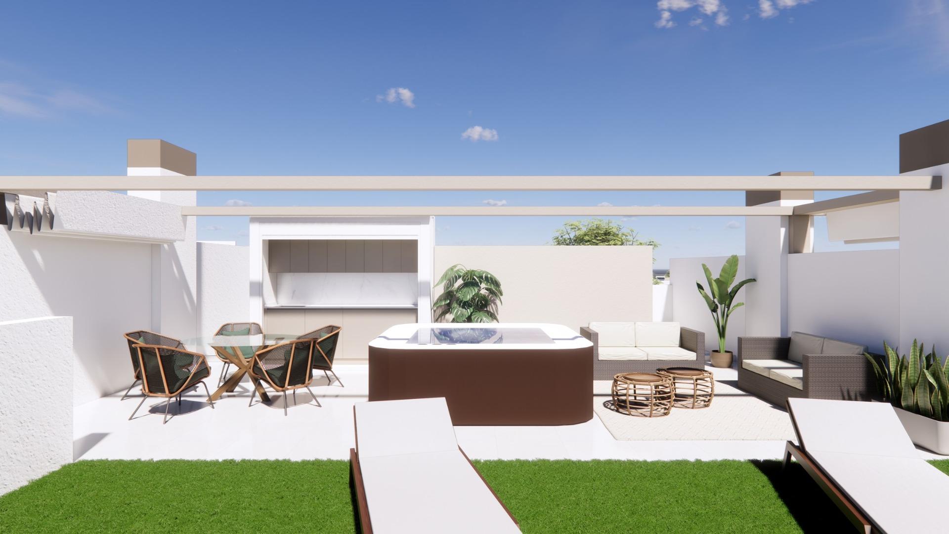For sale - 2 Bedroom 2 Bathroom Bungalow in Pilar de La Horadada - pueblo  - Alicante