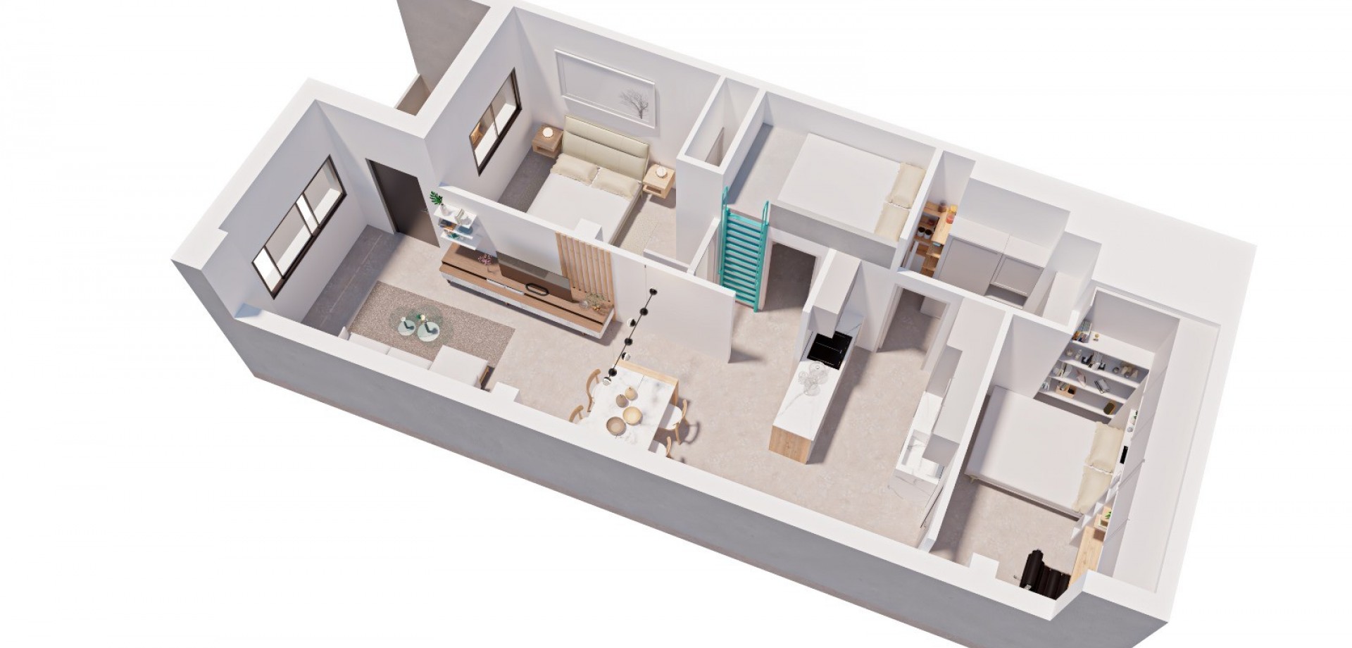 For sale - 2 Bedroom 1 Bathroom Apartment in Pilar de la Horadada - Pilar de la Horadada  - Costa Blanca (Alicante)