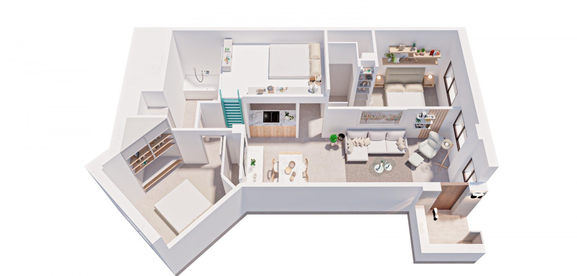For sale - 2 Bedroom 1 Bathroom Apartment in Pilar de la Horadada - Pilar de la Horadada  - Costa Blanca (Alicante)
