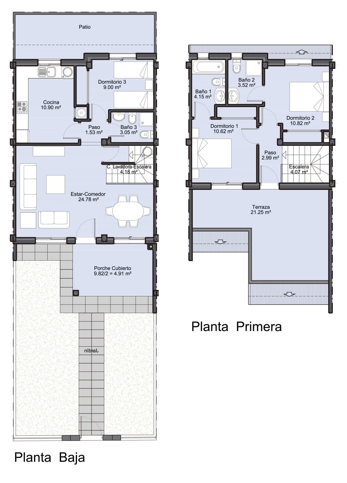 For sale - 3 Bedroom 3 Bathroom Villa in San Miguel de Salinas - Cerro Del Sol  - Alicante
