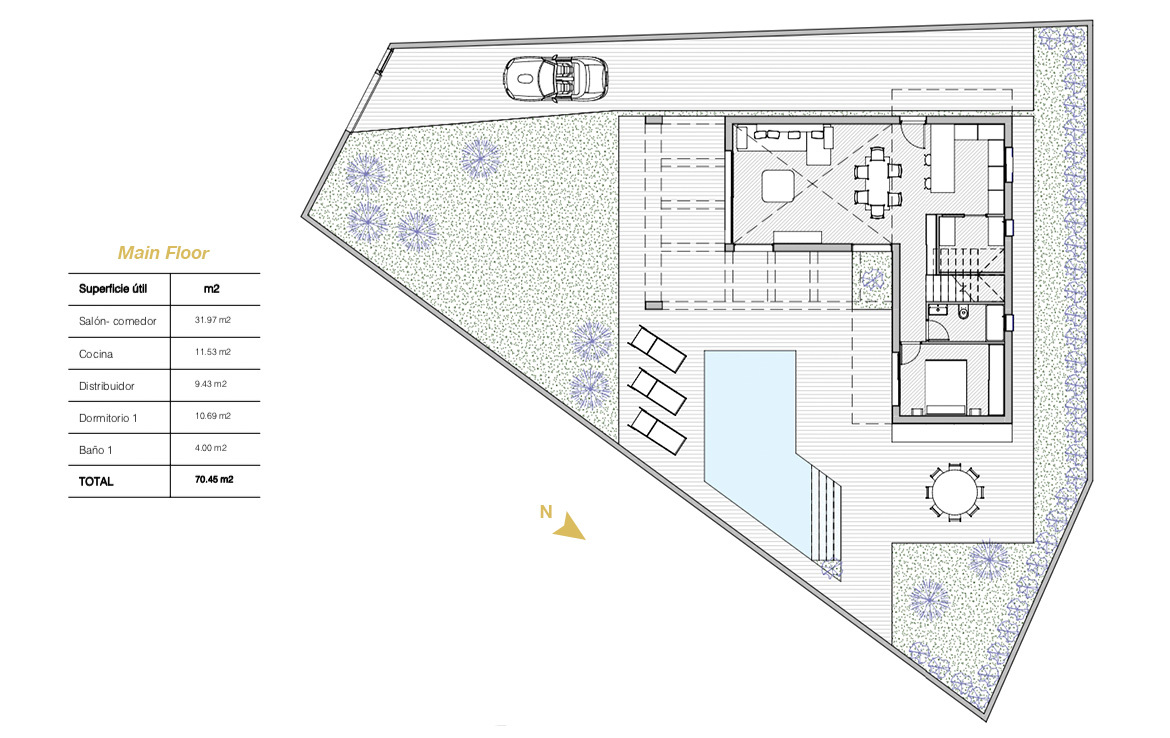 For sale - 4 Bedroom 3 Bathroom Villa in Ciudad Quesada - center  - Alicante