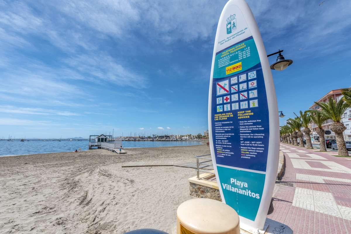 For sale - 2 Bedroom 1 Bathroom House - Bungalow in San Pedro del Pinatar - Lo Pagan  - Murcia