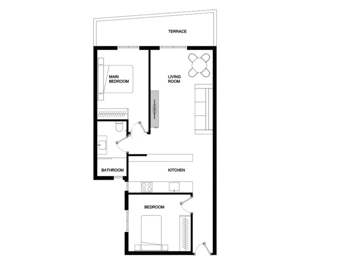 For sale - 2 Bedroom 1 Bathroom Apartment - Middle Floor Apartment in Orihuela - Villamartin  - Alicante