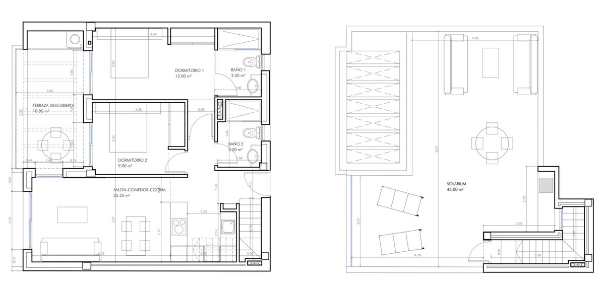 For sale - 2 Bedroom 2 Bathroom Penthouse in Villamartin  - Villamartin  - Alicante