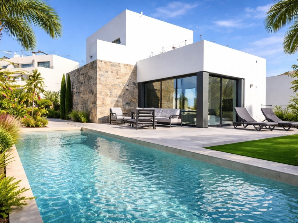3 Bedroom 3 Bathroom House - Detached Villa in Orihuela
