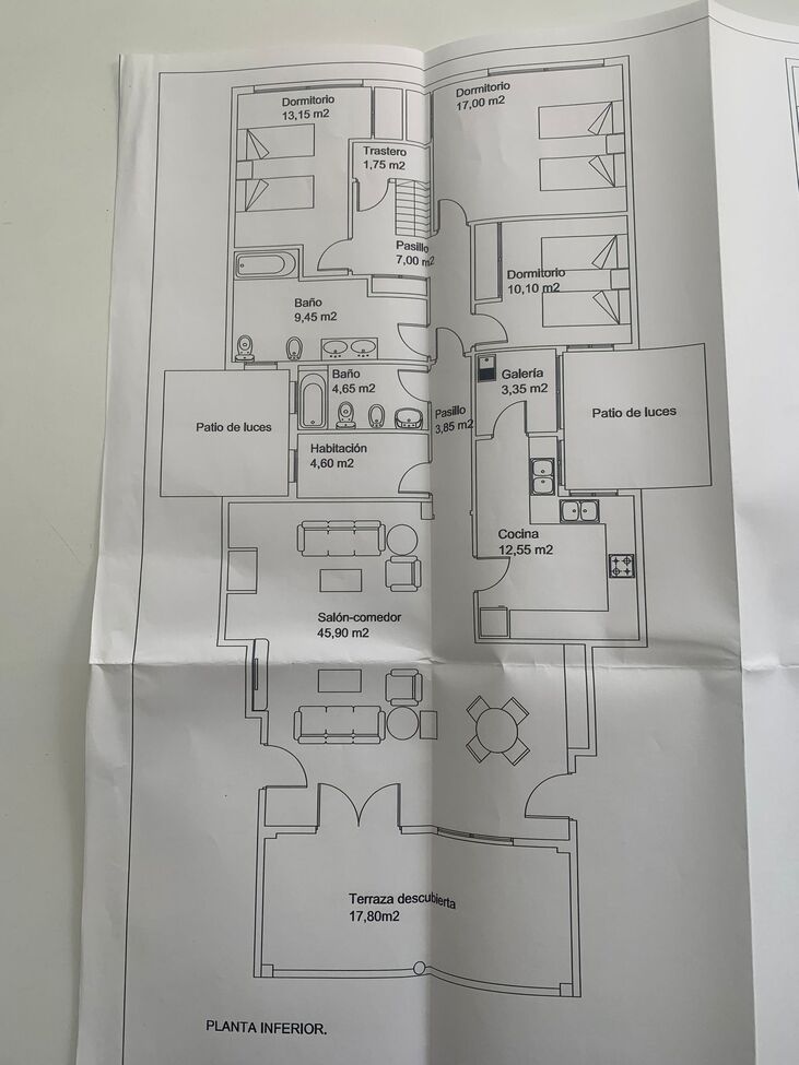 For sale - 7 Bedroom 4 Bathroom Penthouse Penthouse in Torrevieja - Playa Del Cura  - Alicante