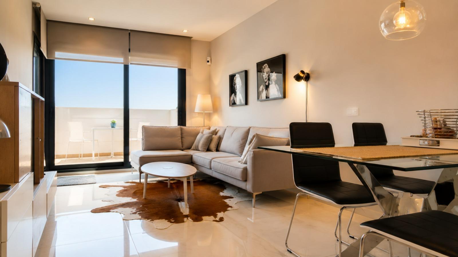 For sale - 2 Bedroom 2 Bathroom Apartment in Orihuela Costa - Pau 8  - Alicante