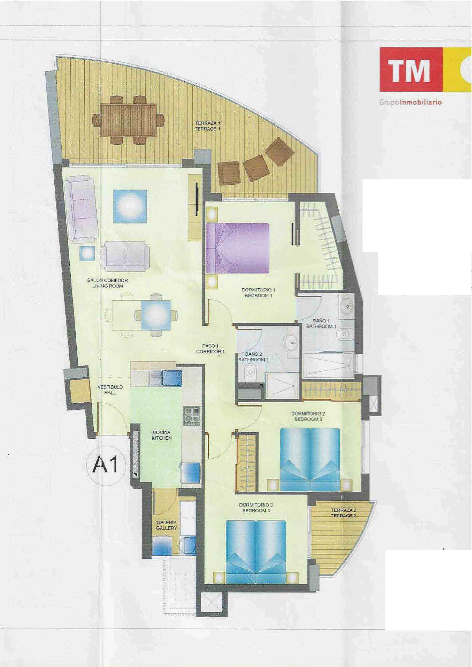 For sale - 3 Bedroom 2 Bathroom Apartment in Punta Prima - Costa Blanca  - Alicante