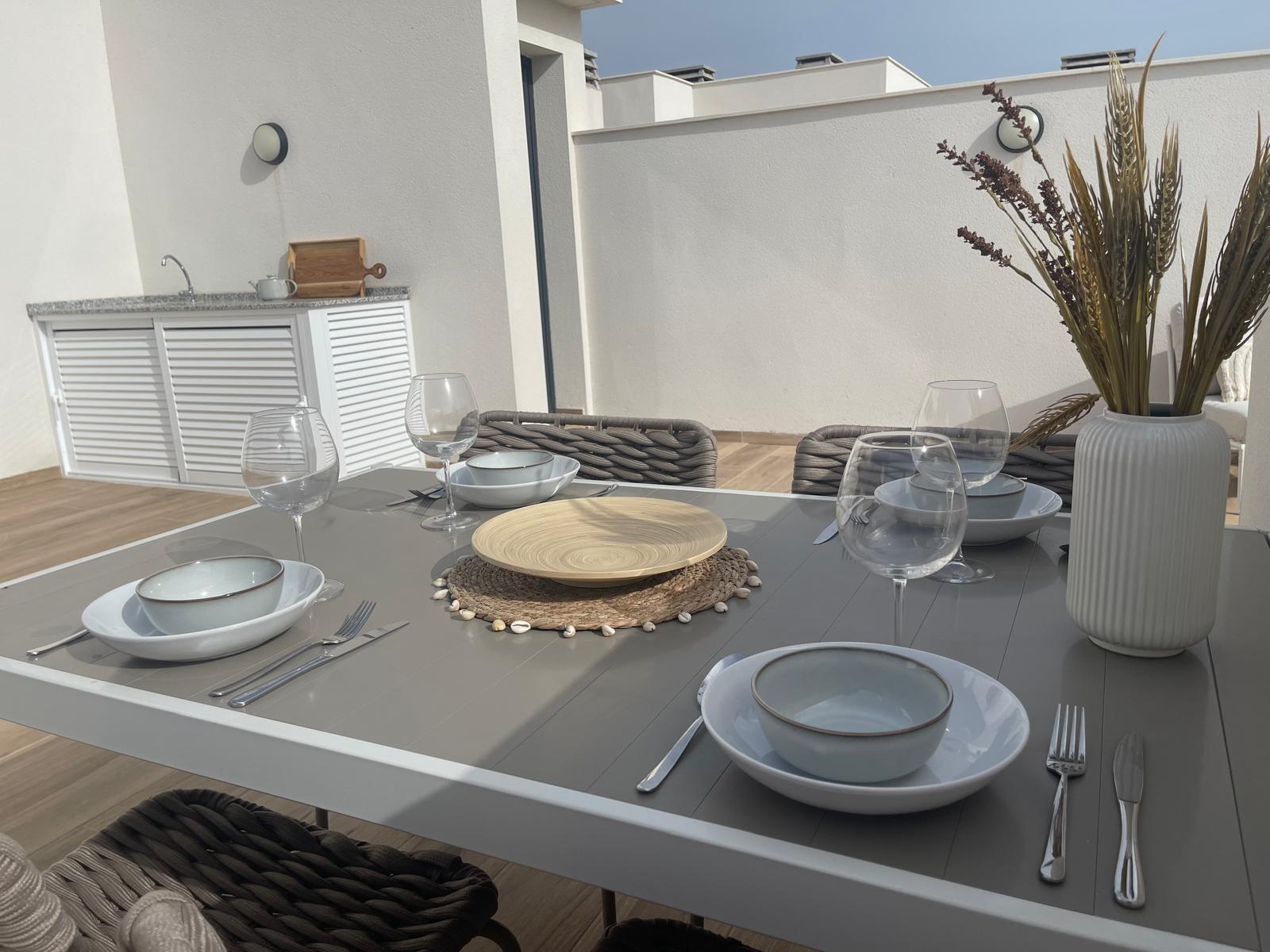 For sale - 2 Bedroom 2 Bathroom Penthouse in Orihuela Costa - Las Filipinas  - Alicante